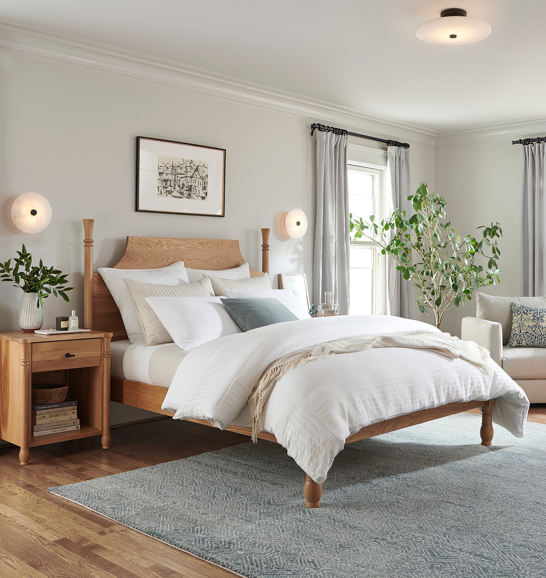 Clio Alabaster Ceiling Light - Neutralighting