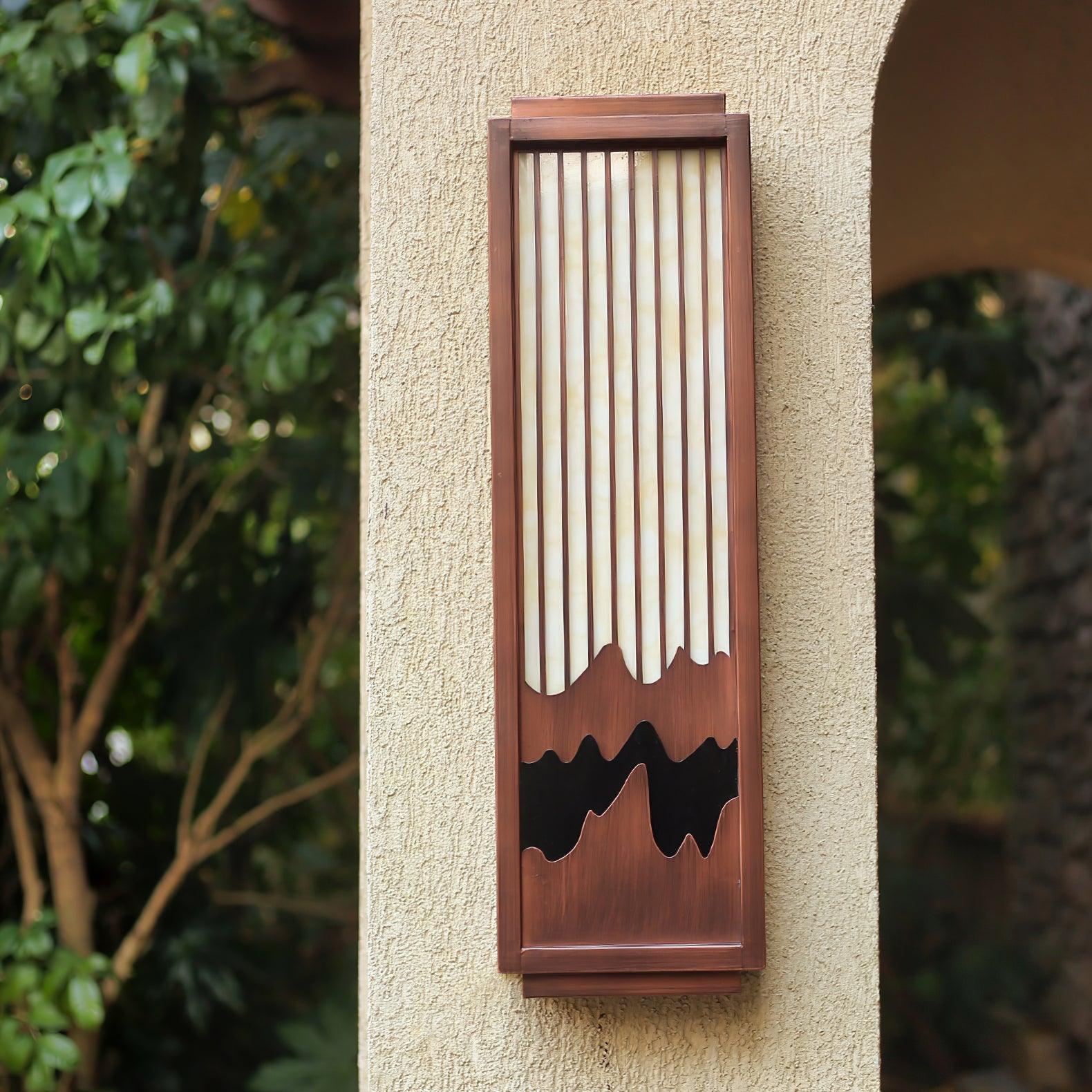 Maya Vintage Metal Wall Light - Blowlighting