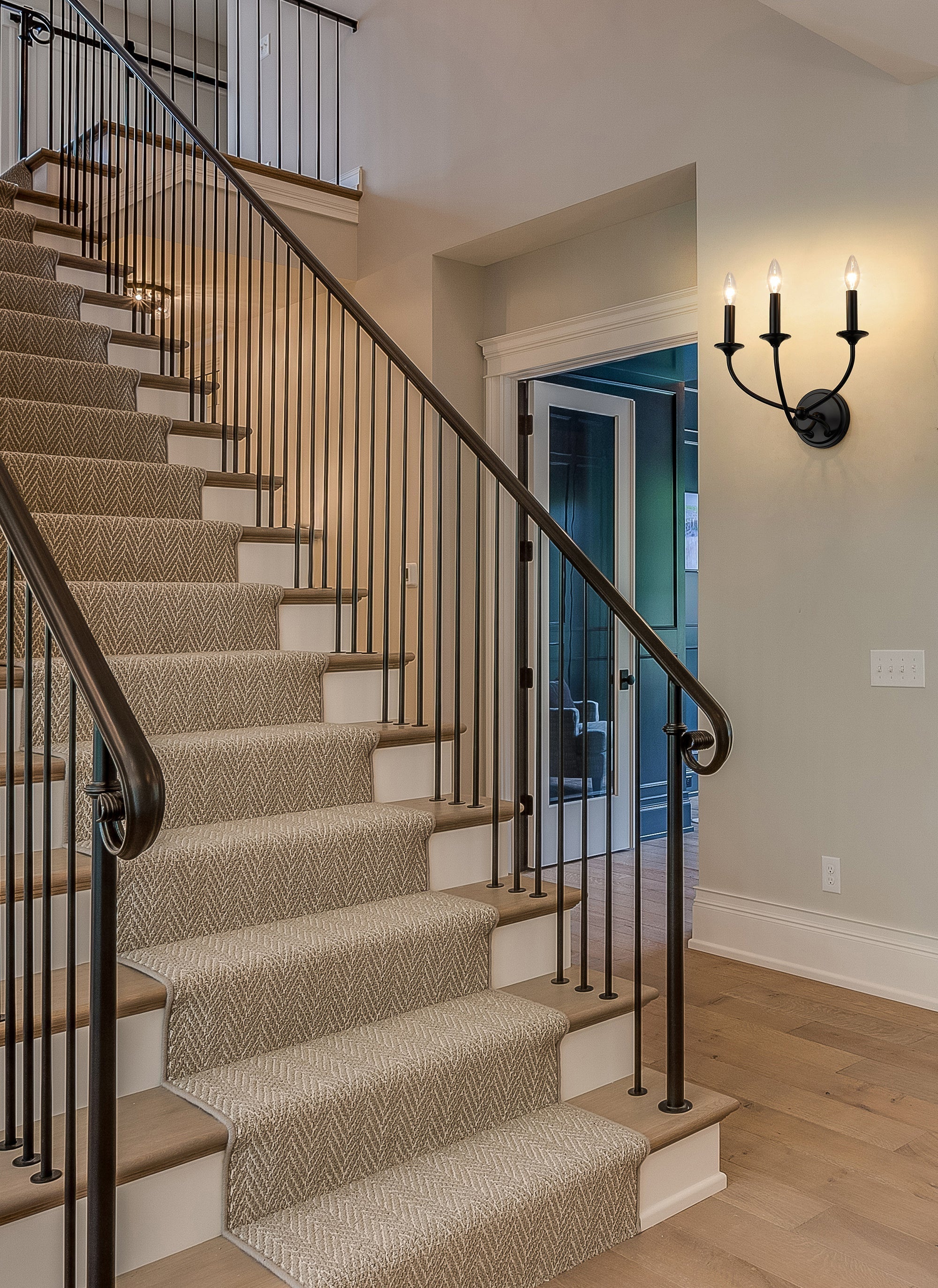 Qvistuvys Modern Minimalist Metal Wall Lamp - Lamp Copper