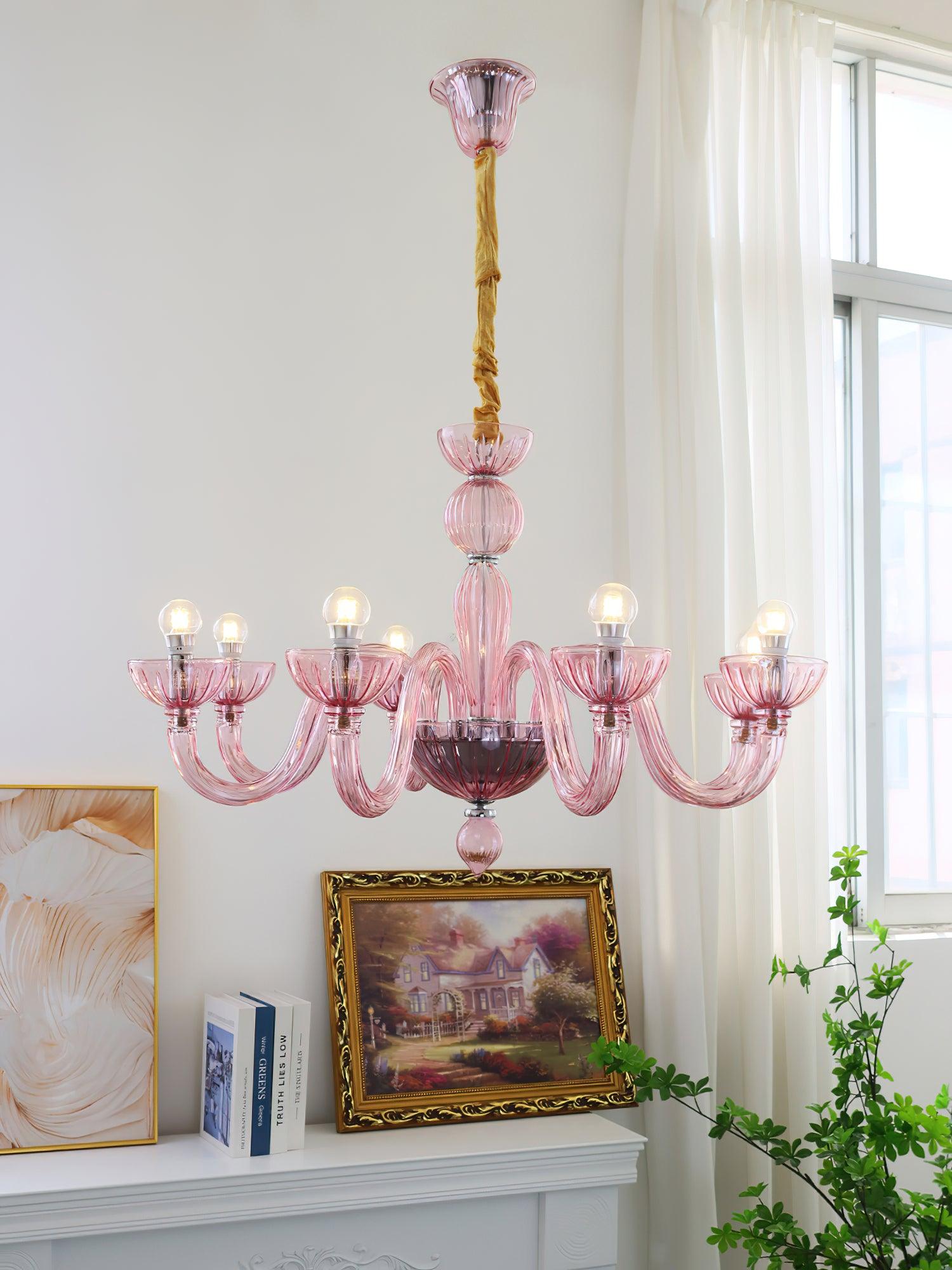 Ares Murano Glass Chandelier - Blowlighting