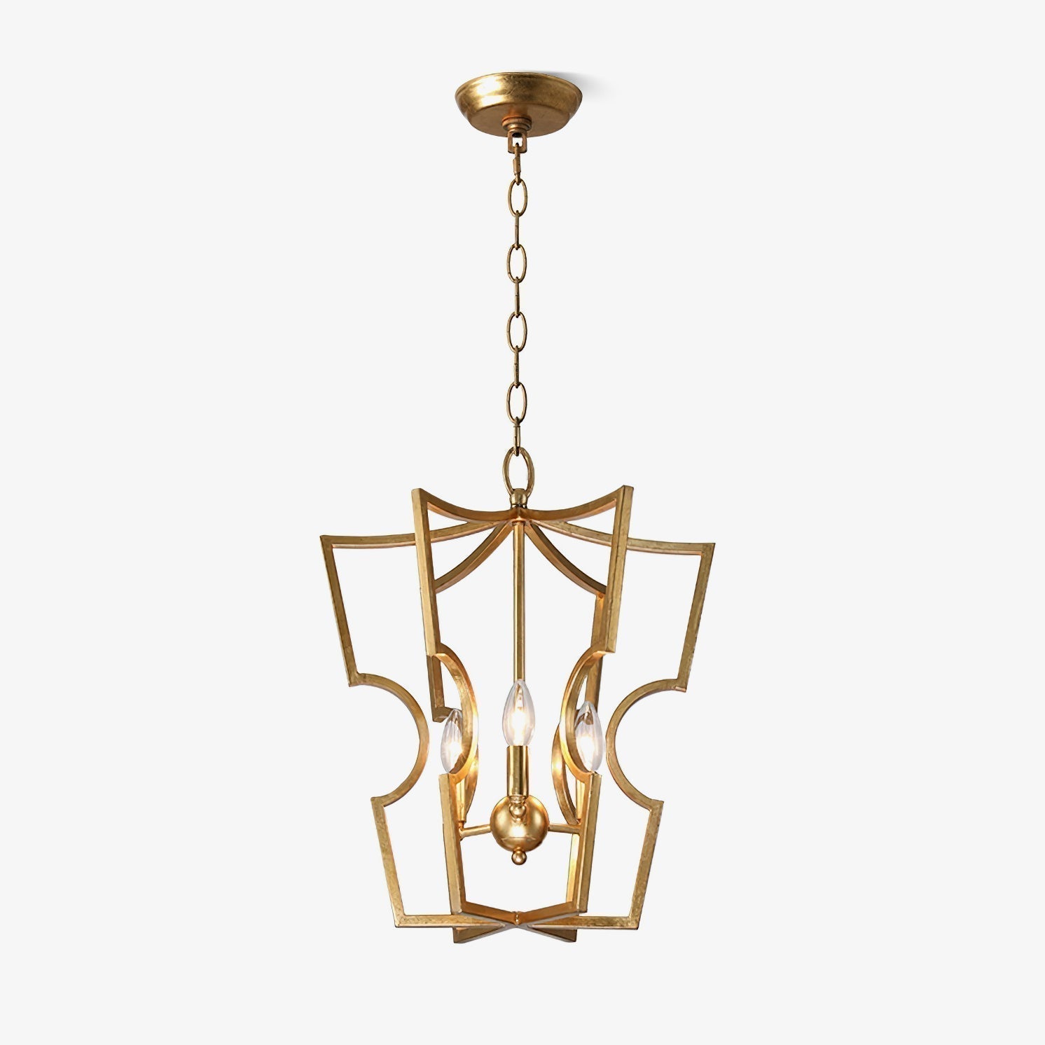 Farmhouse Lantern Chandelier - Blowlighting