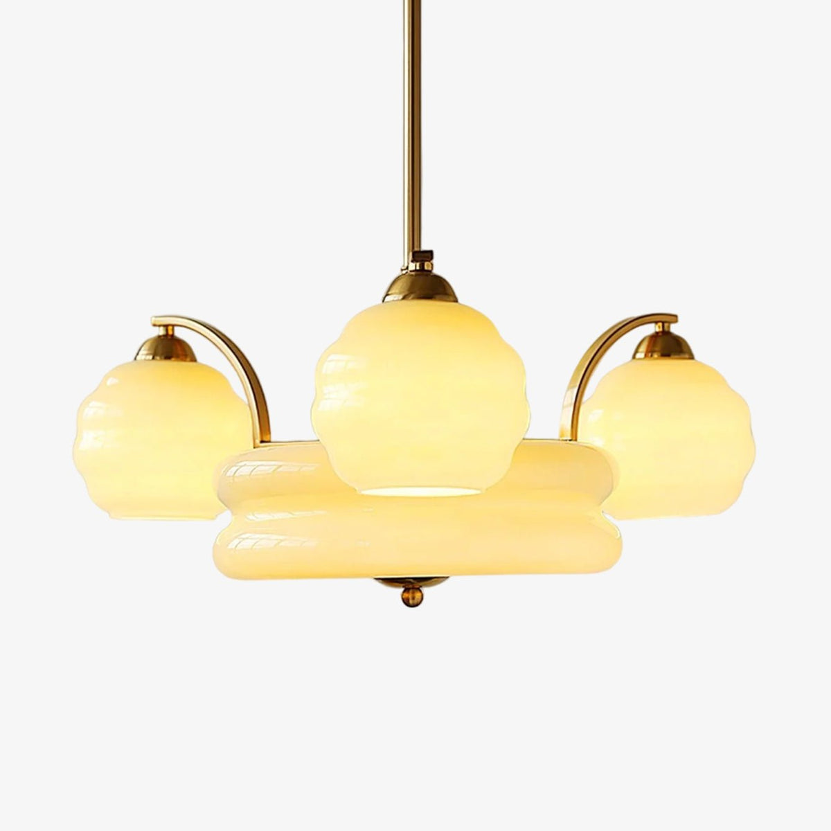Art Deco Vintage Chandelier - Blowlighting