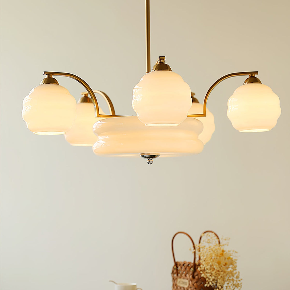 Art Deco Vintage Chandelier - Blowlighting