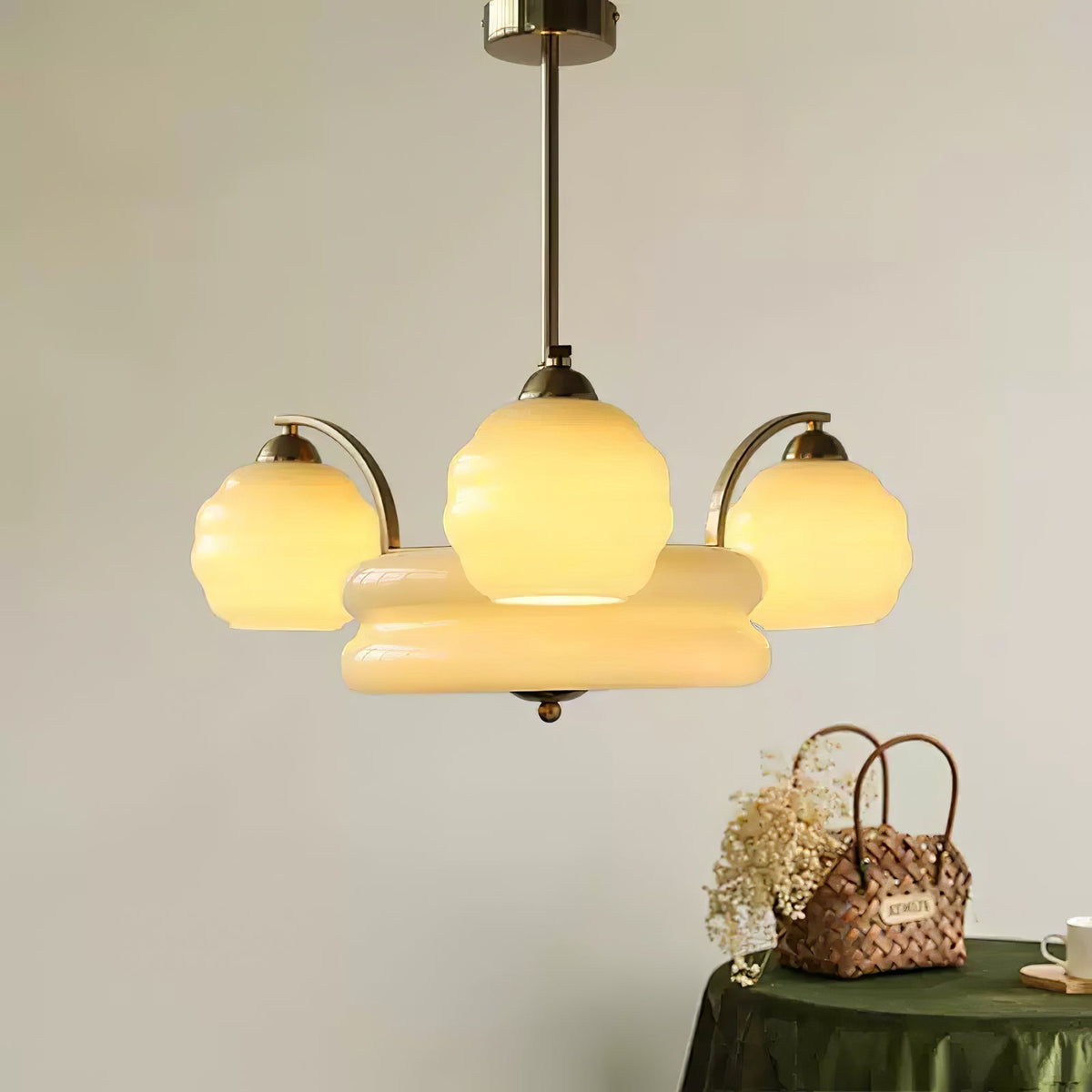 Art Deco Vintage Chandelier - Blowlighting