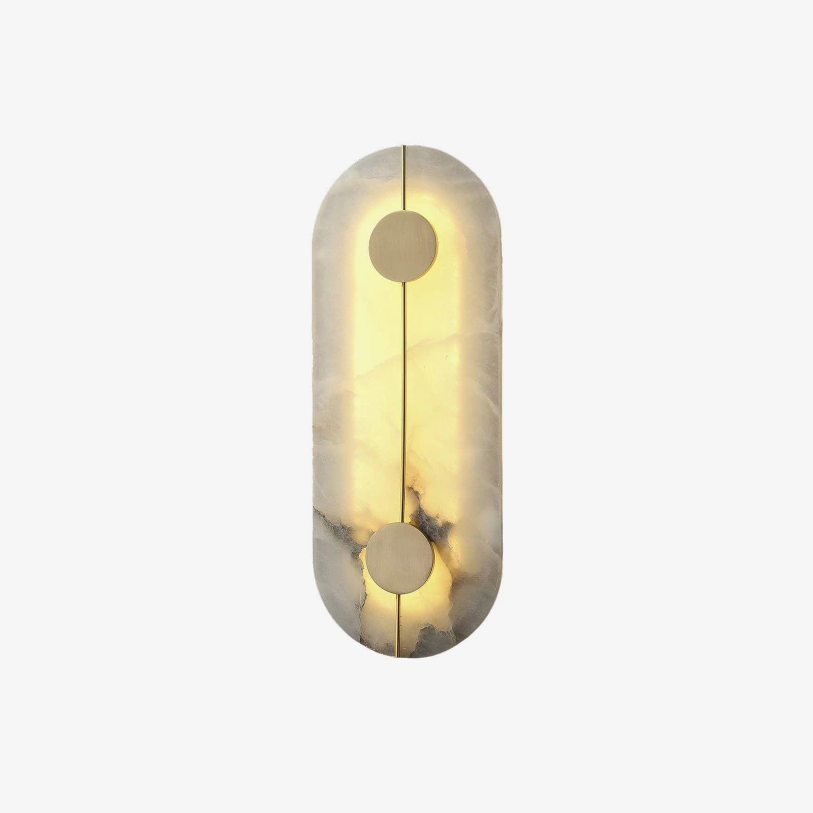 Citheira Minimalist Alabaster Wall Light - Neutralighting