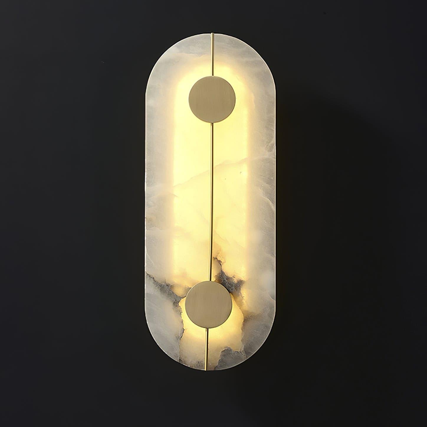 Citheira Minimalist Alabaster Wall Light - Neutralighting