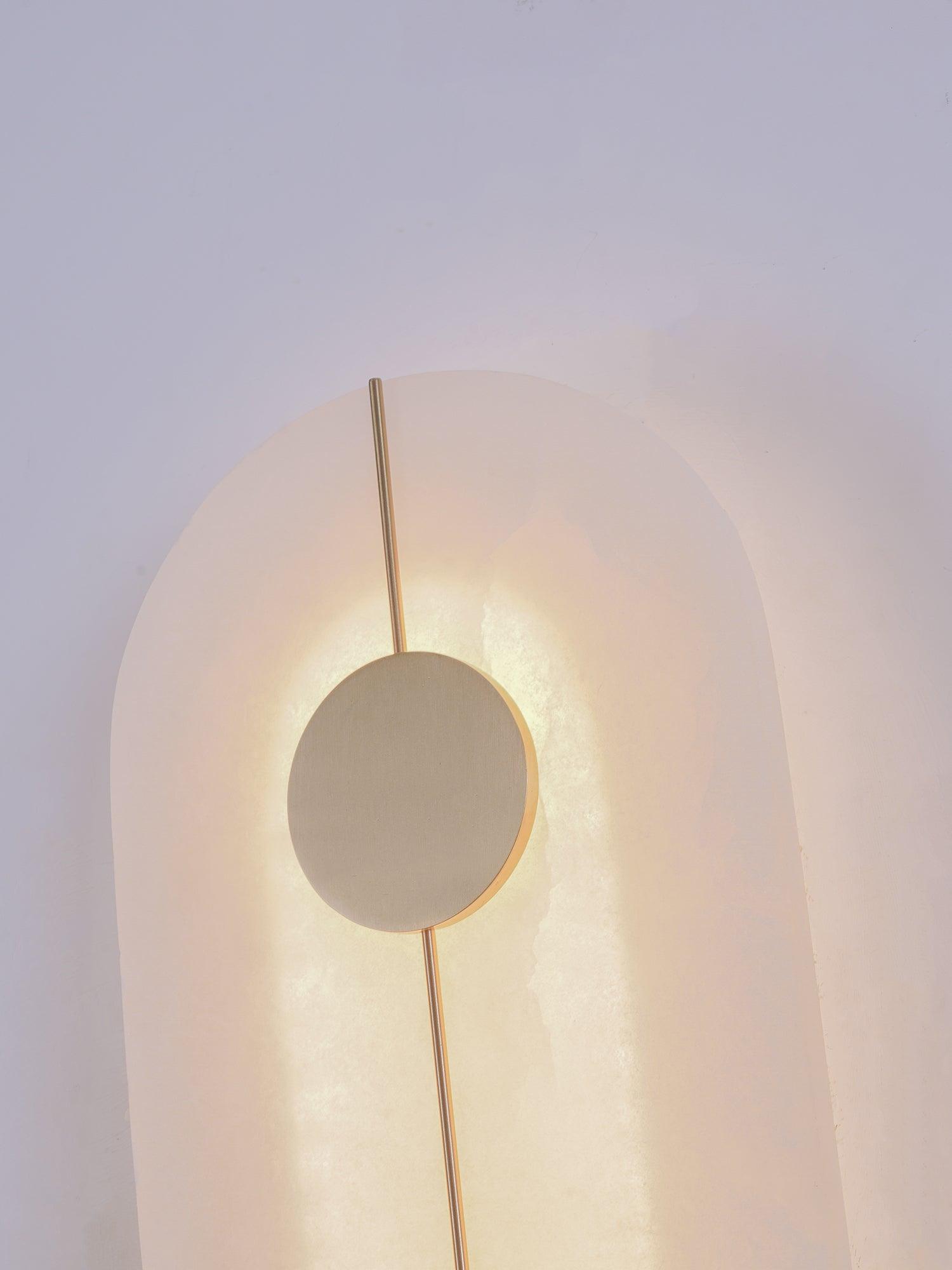 Citheira Minimalist Alabaster Wall Light - Neutralighting