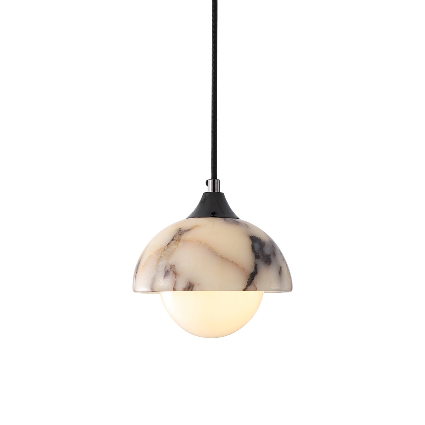 Yrvuvys Modern Minimalist Marble Pendant Lamp - Lamp Copper