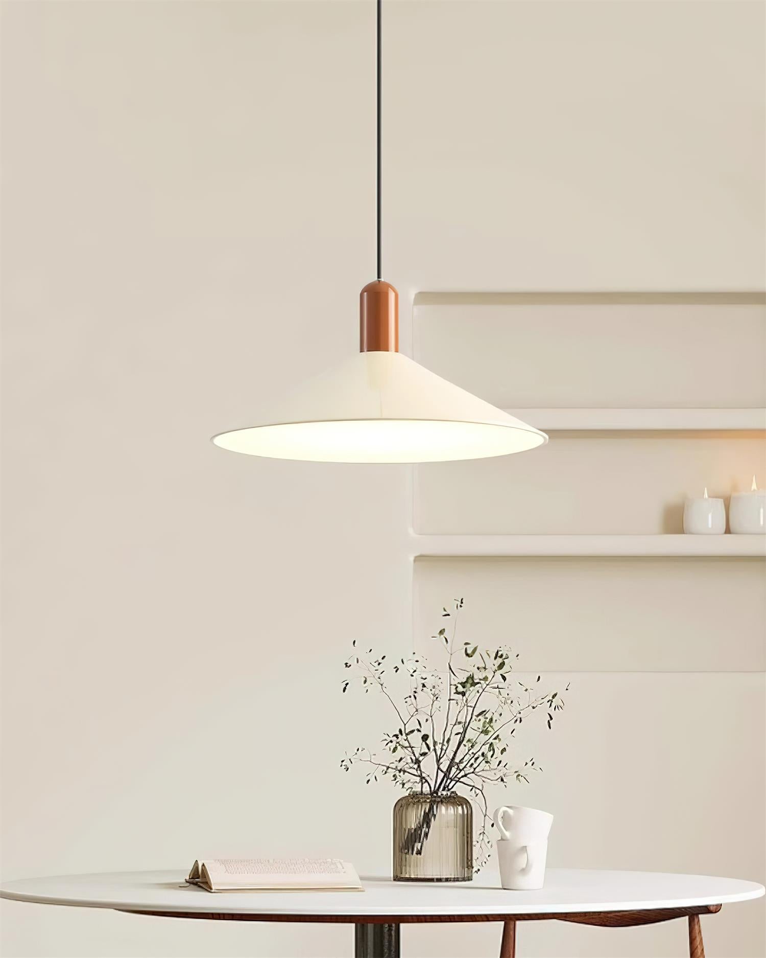 Pendant Light LED Minimalist Cone Hanging Lamp for Kitchen Dining - Letslighting