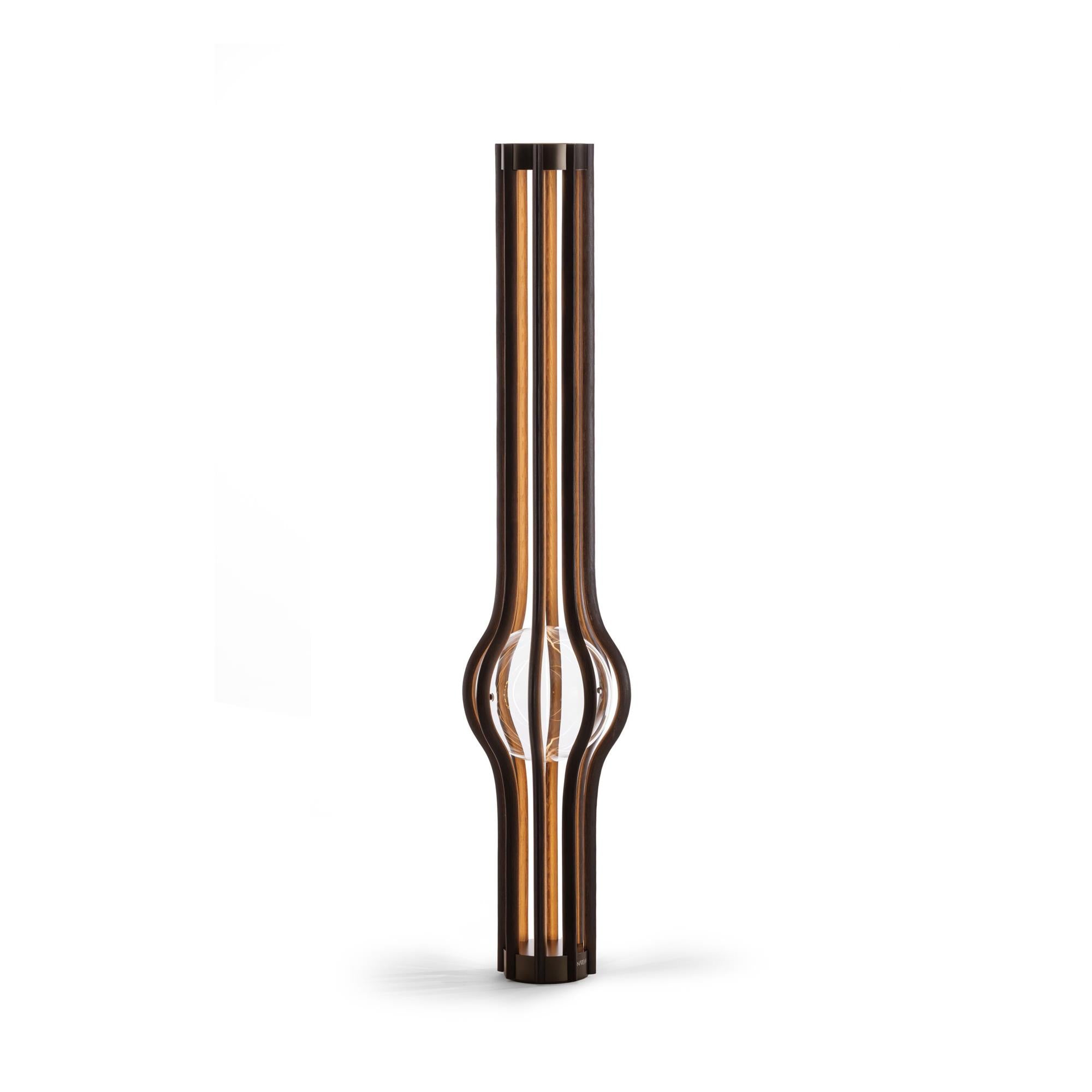 Ashaa Floor Lamp - Lamp Copper