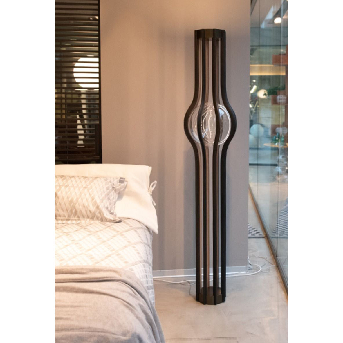 Ashaa Floor Lamp - Lamp Copper