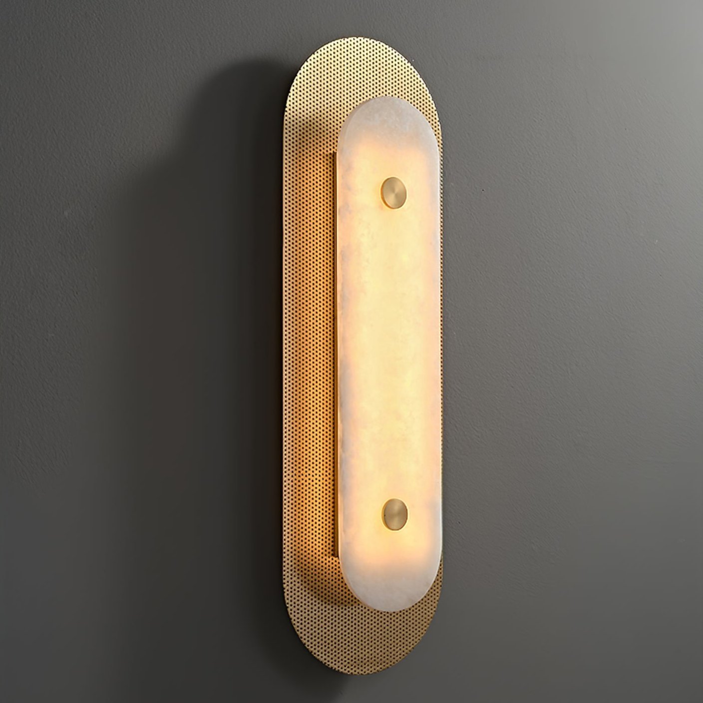Celaeeth Oval Alabaster Wall Light - Neutralighting