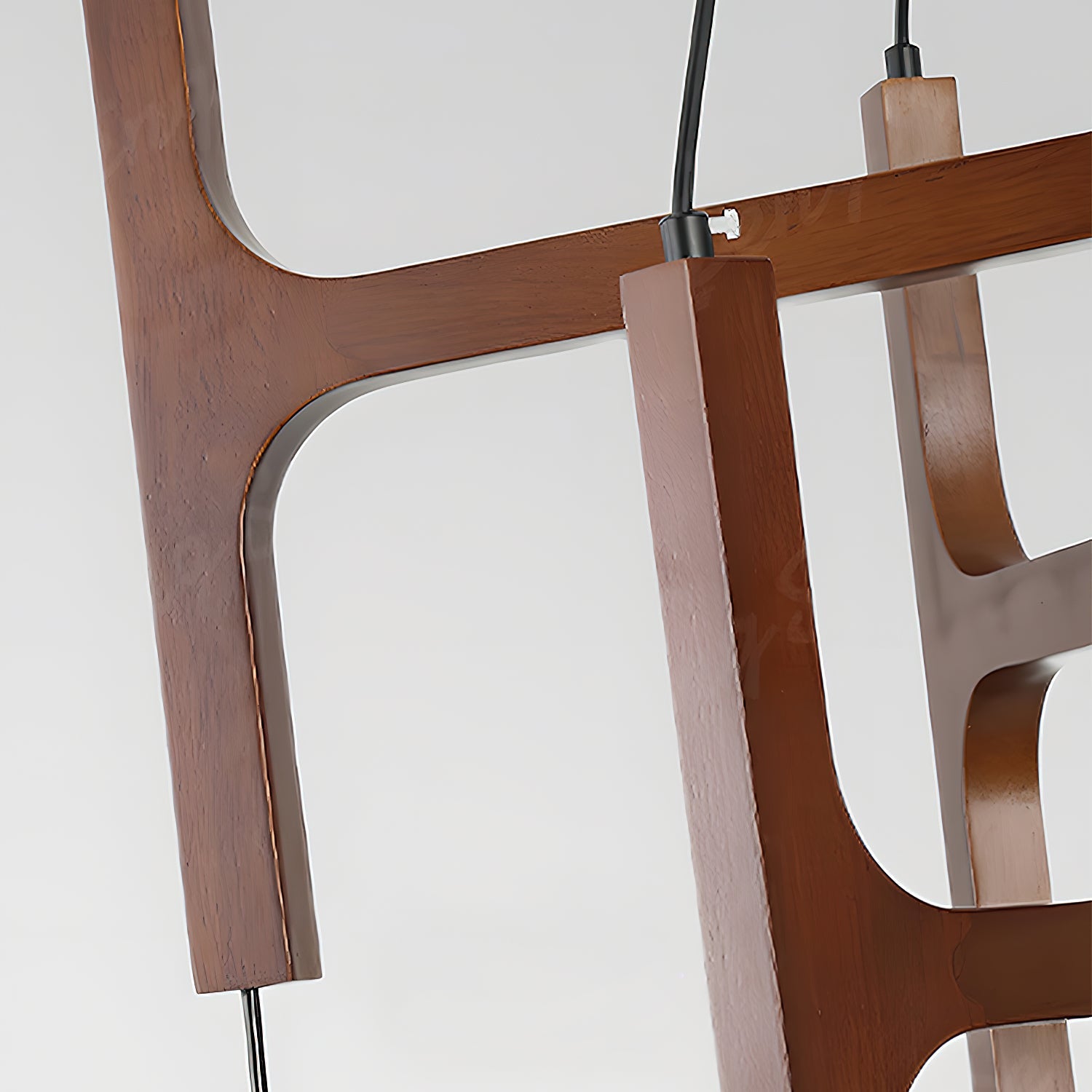 Muto Lampadario Geometrico in Legno