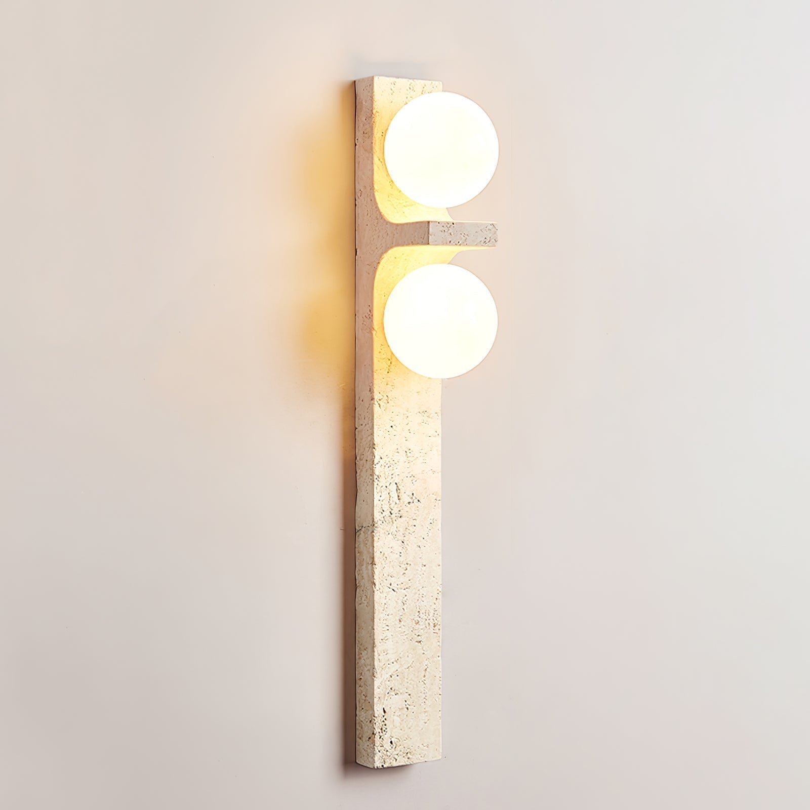 Cassiopeia Travertine Wall Light - Neutralighting
