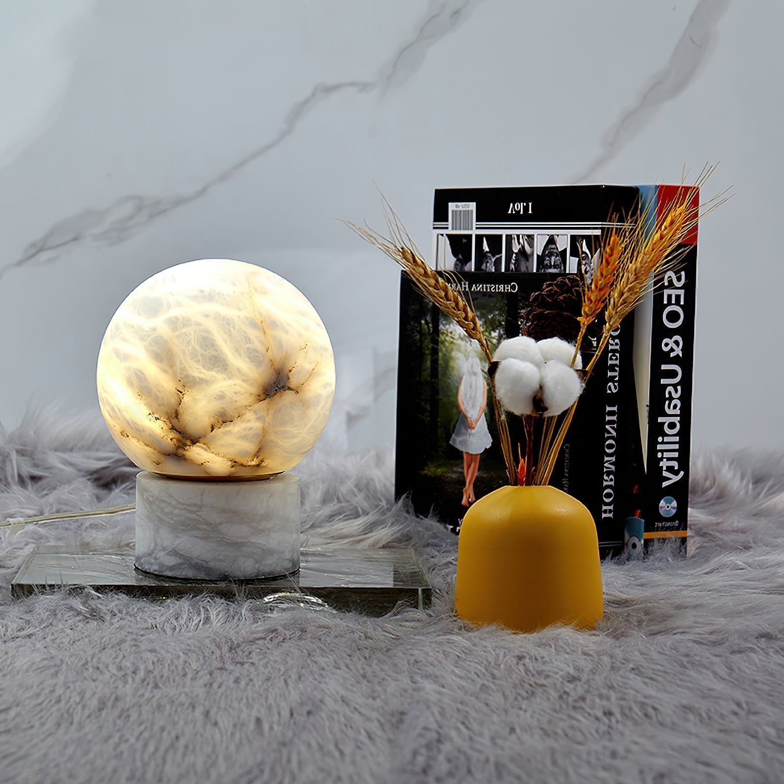 Athena Table Lamp - Lamp Copper