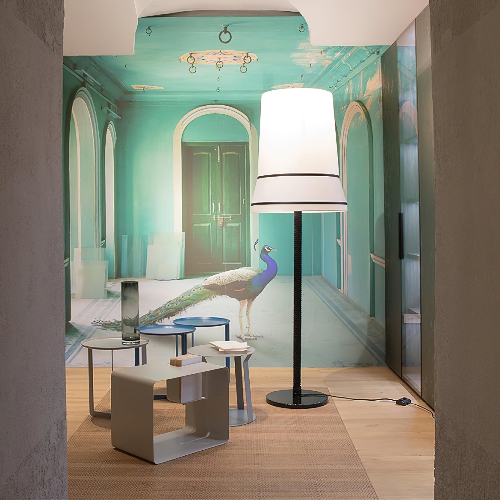 Audrey Contardi Floor Lamp - Lamp Copper