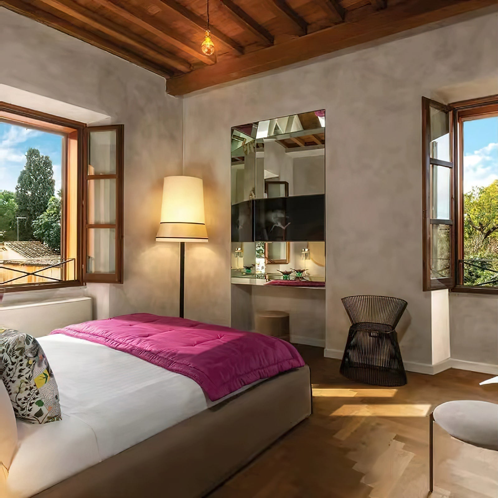 Audrey Contardi Floor Lamp - Lamp Copper