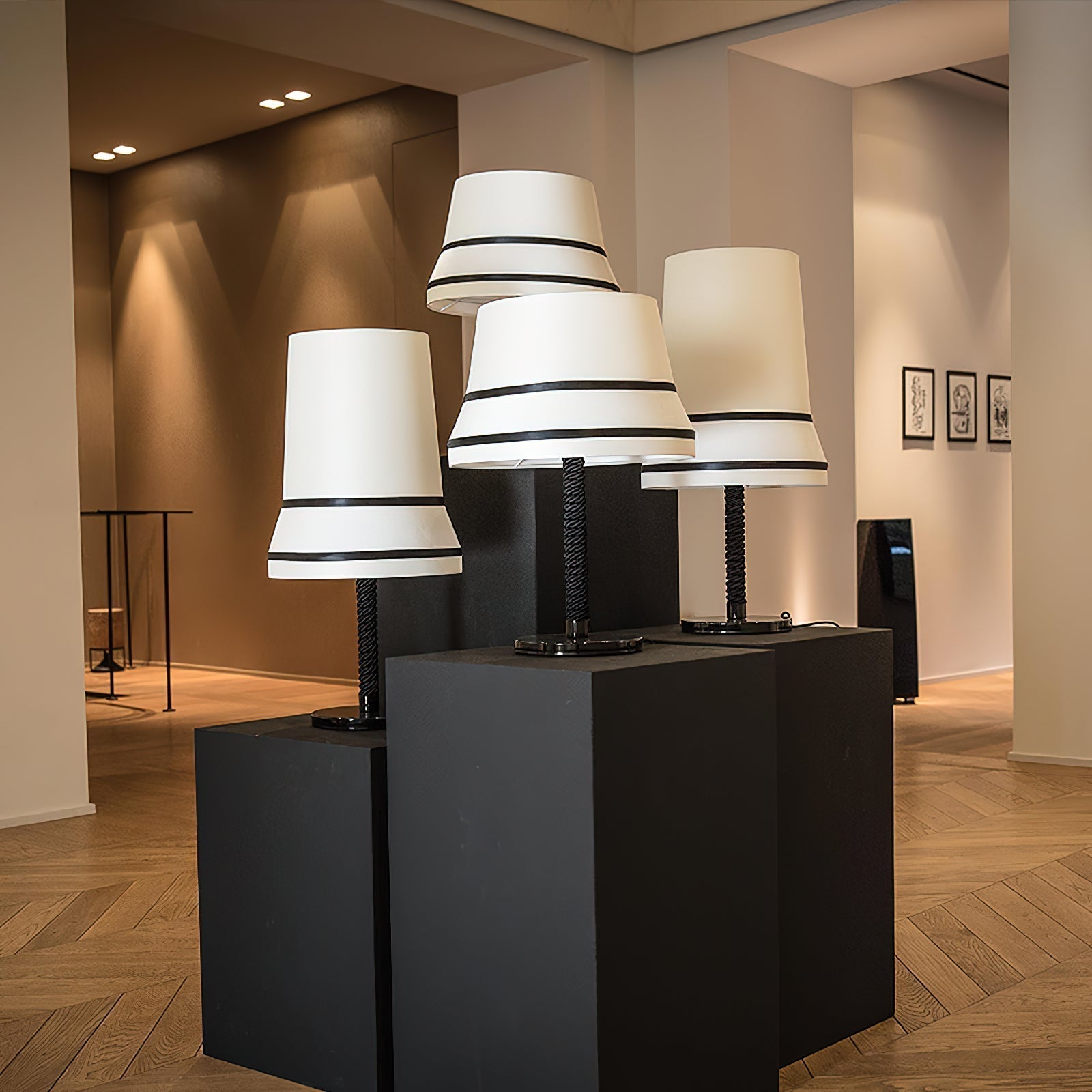Audrey Contardi Table Lamp - Lamp Copper