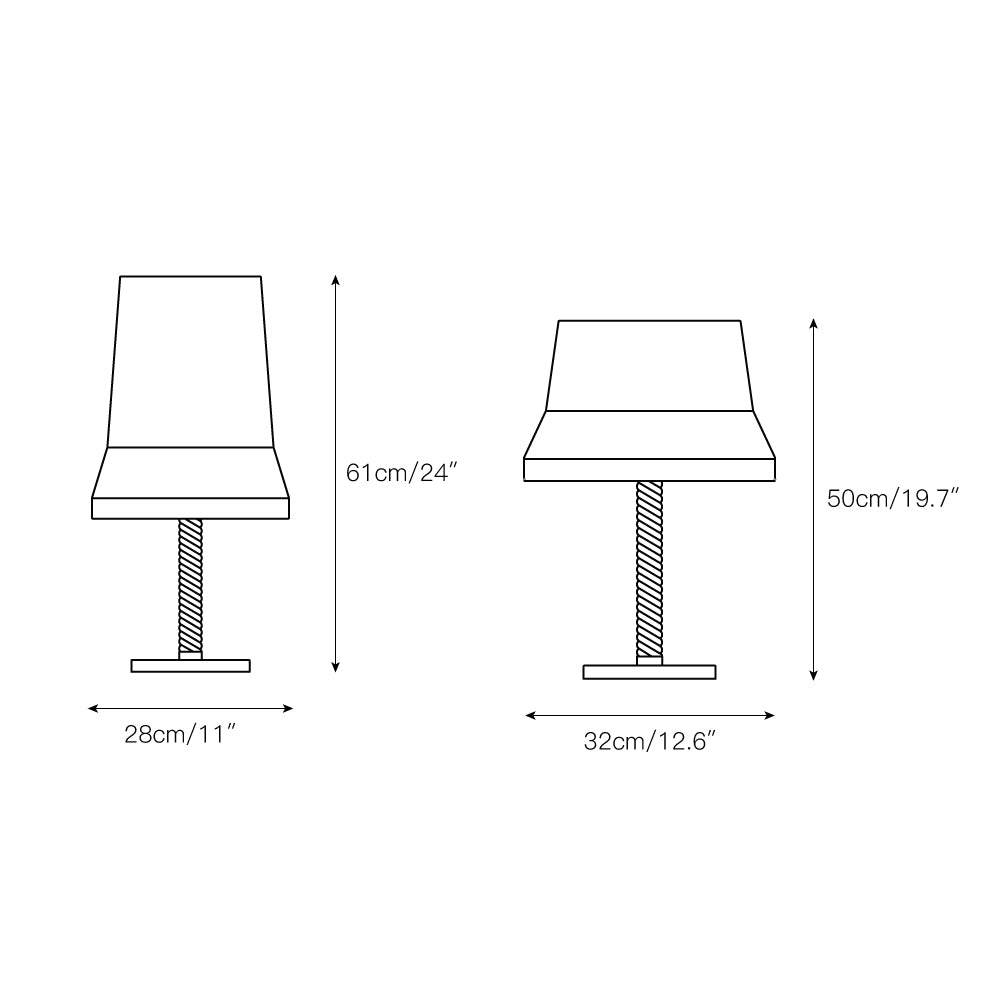 Audrey Contardi Table Lamp - Lamp Copper