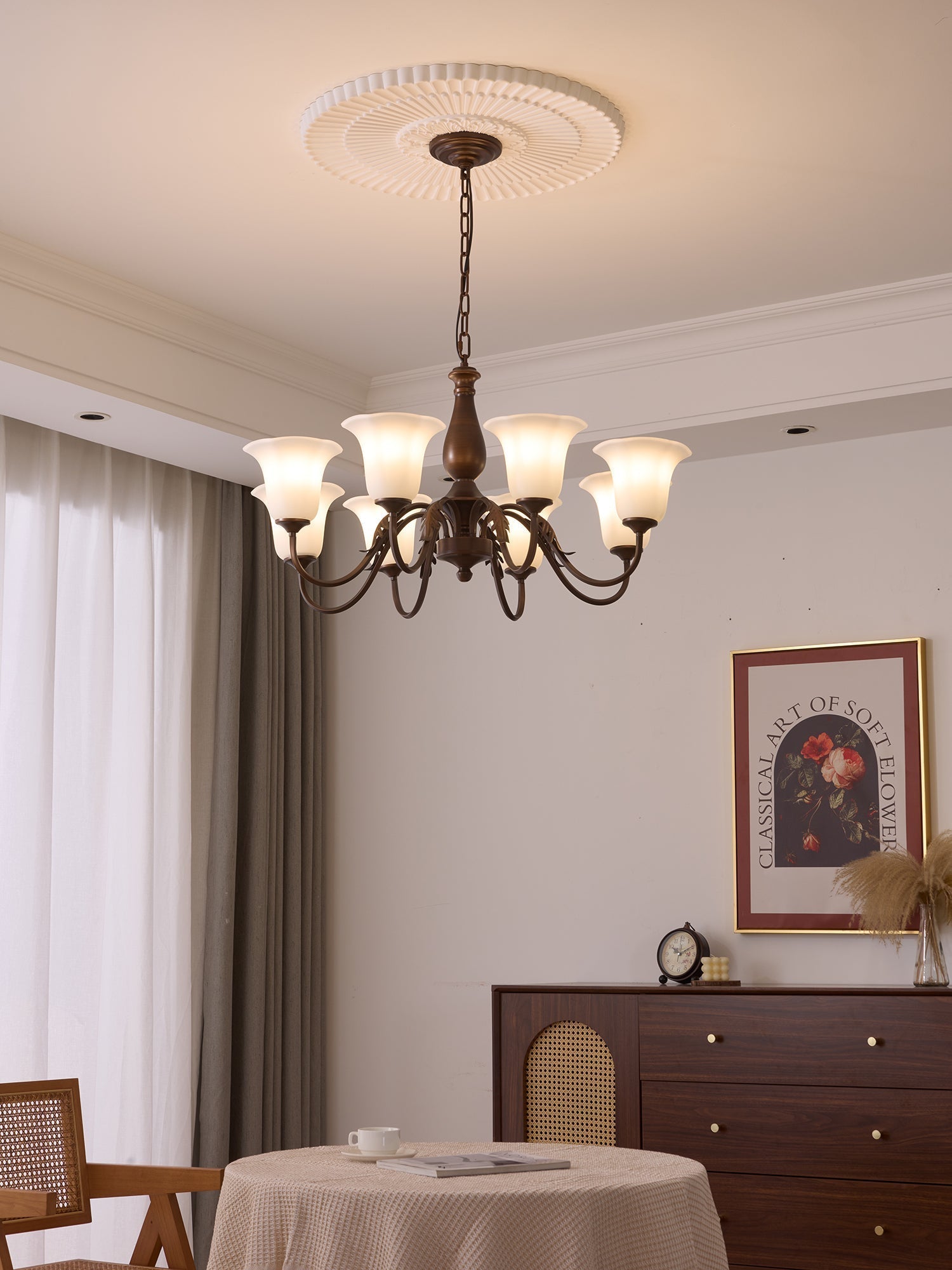 Aurelia Fleur Chandelier - Blowlighting