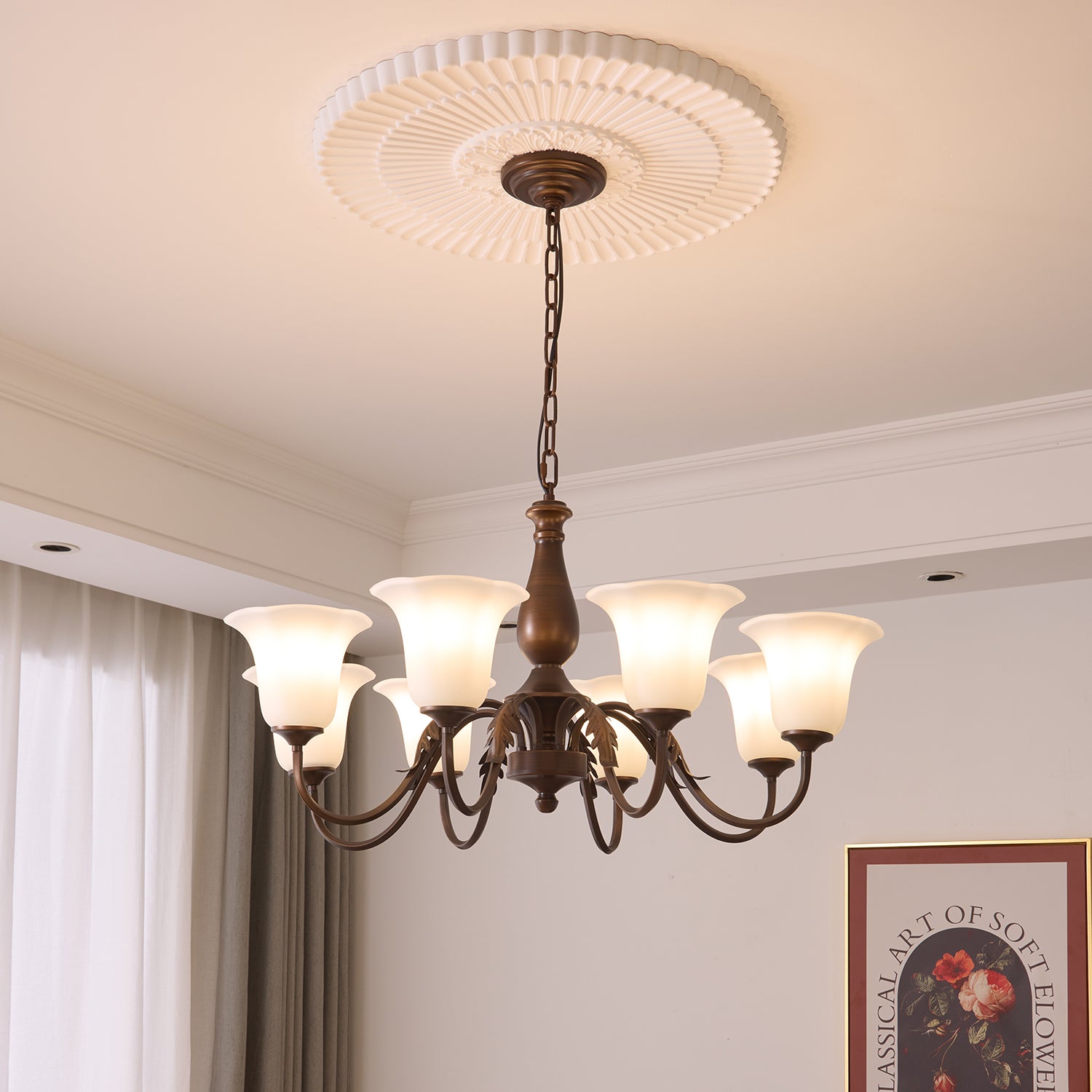 Aurelia Fleur Chandelier - Blowlighting