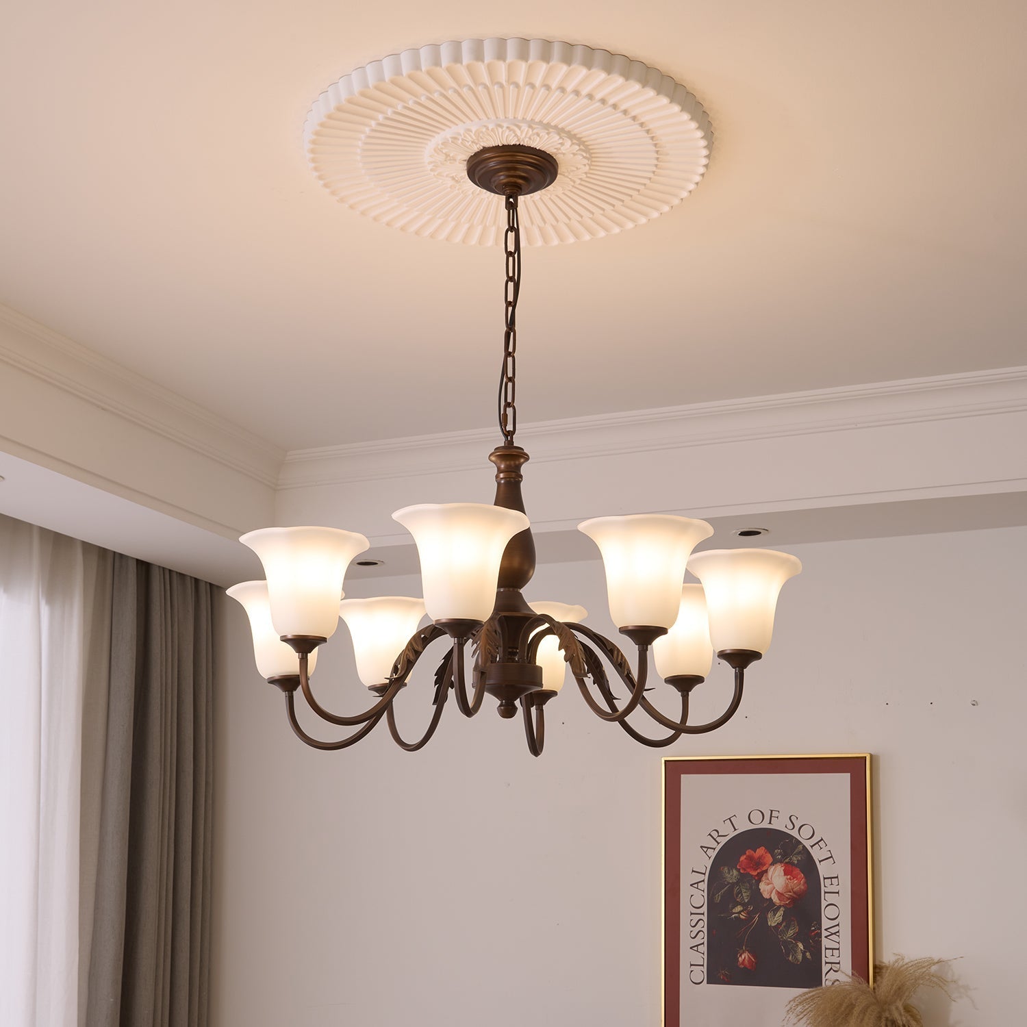 Aurelia Fleur Chandelier - Blowlighting