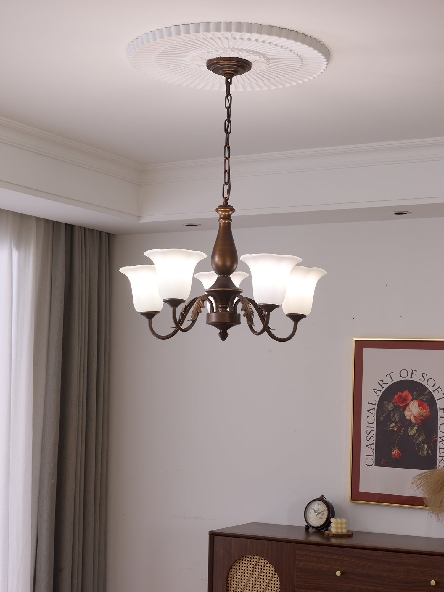 Aurelia Fleur Chandelier - Blowlighting