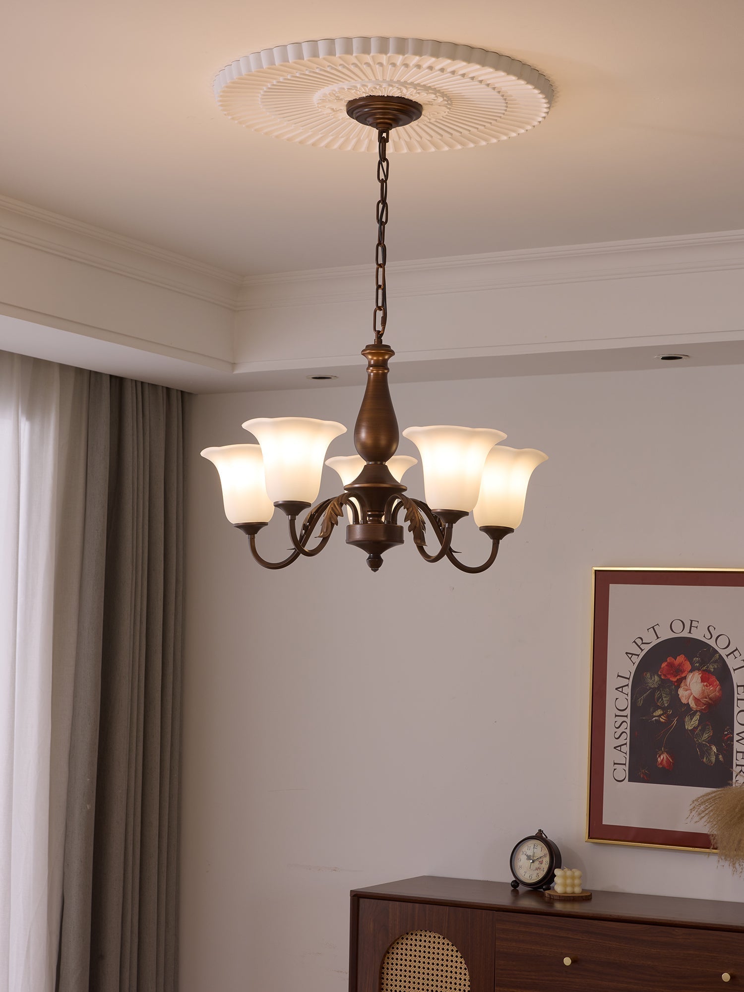 Aurelia Fleur Chandelier - Blowlighting