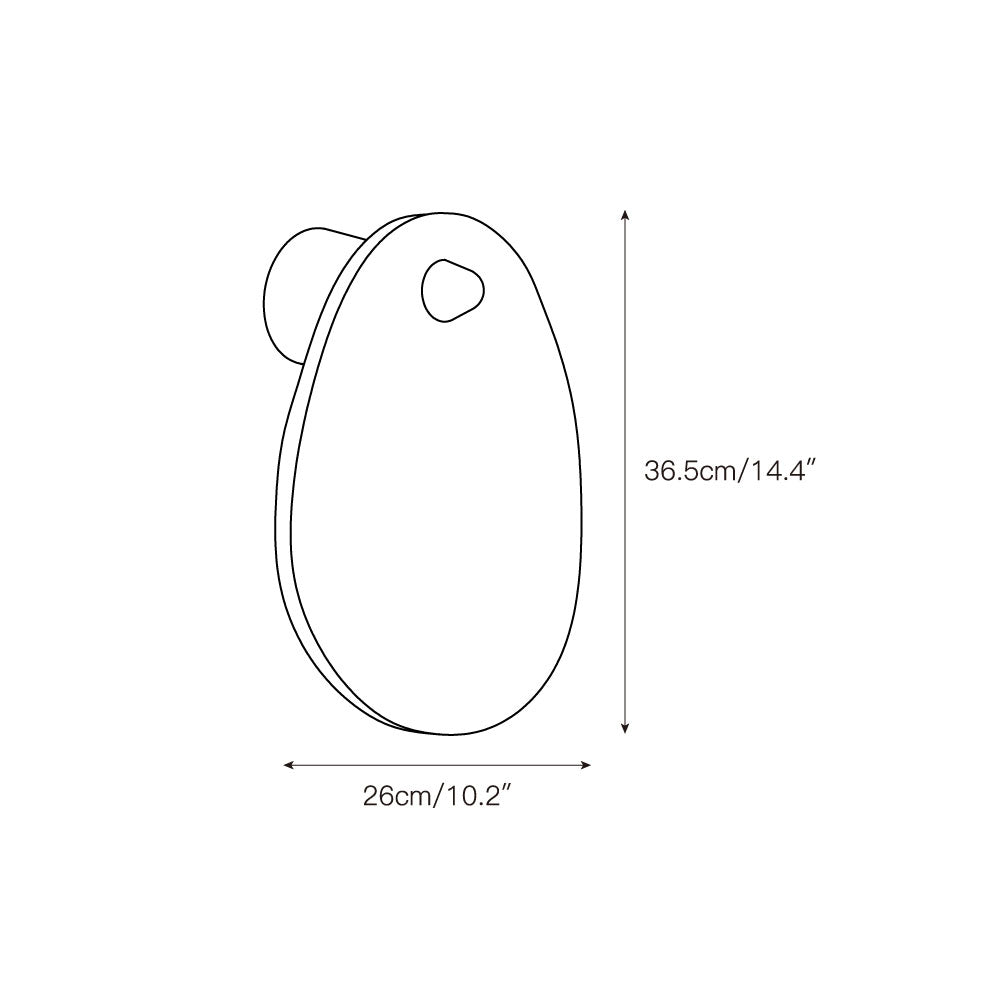 Norduvys Modern Luxurious Metal Marble Wall Lamp - Lamp Copper