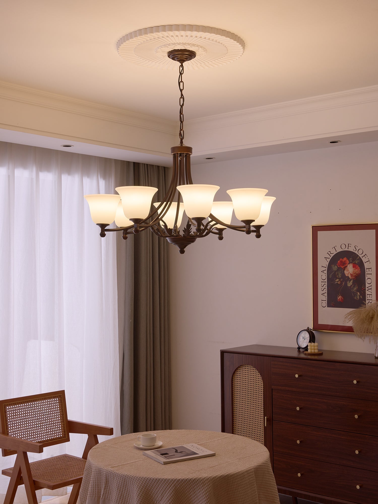 Aveline Bloom Chandelier - Blowlighting