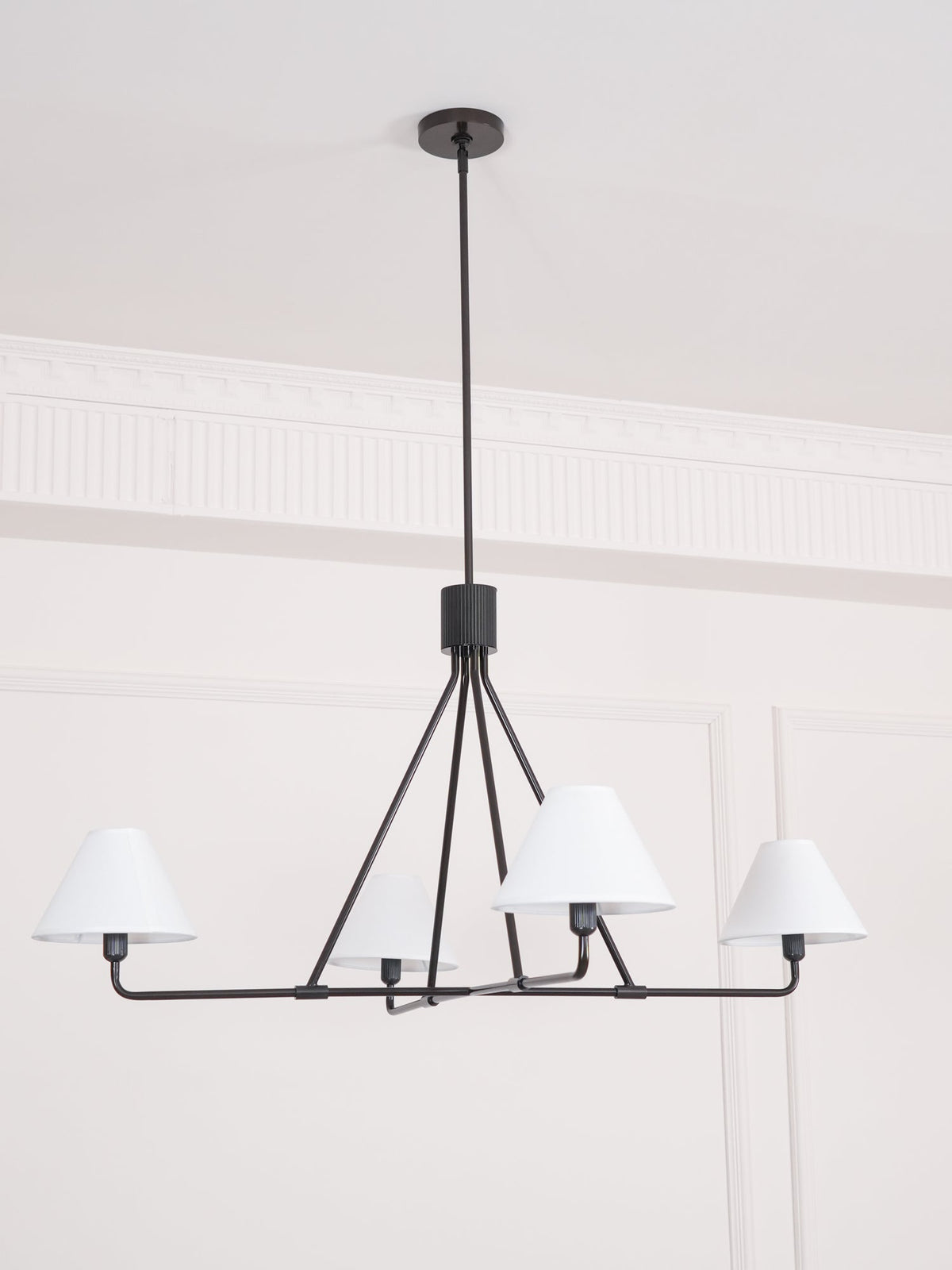 Aurora Chandelier Cone Shade Minimalist - Blowlighting