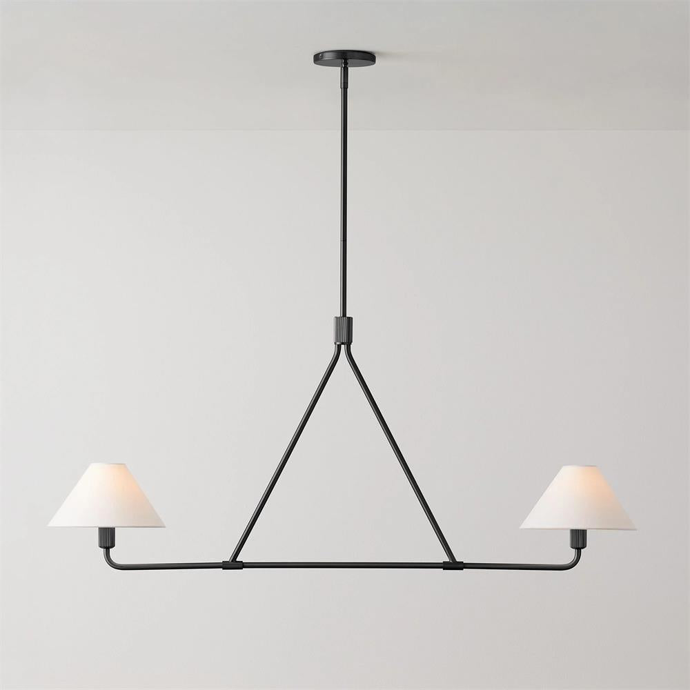 Aurora Chandelier Cone Shade Minimalist - Blowlighting