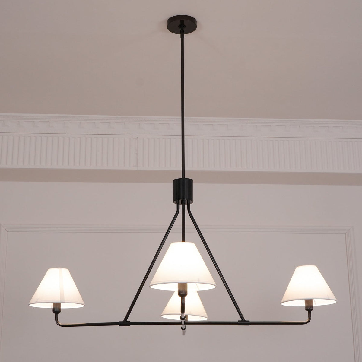 Aurora Chandelier Cone Shade Minimalist - Blowlighting