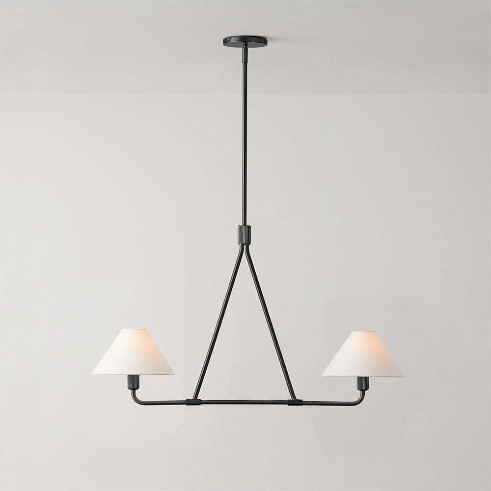 Aurora Chandelier Cone Shade Minimalist - Blowlighting