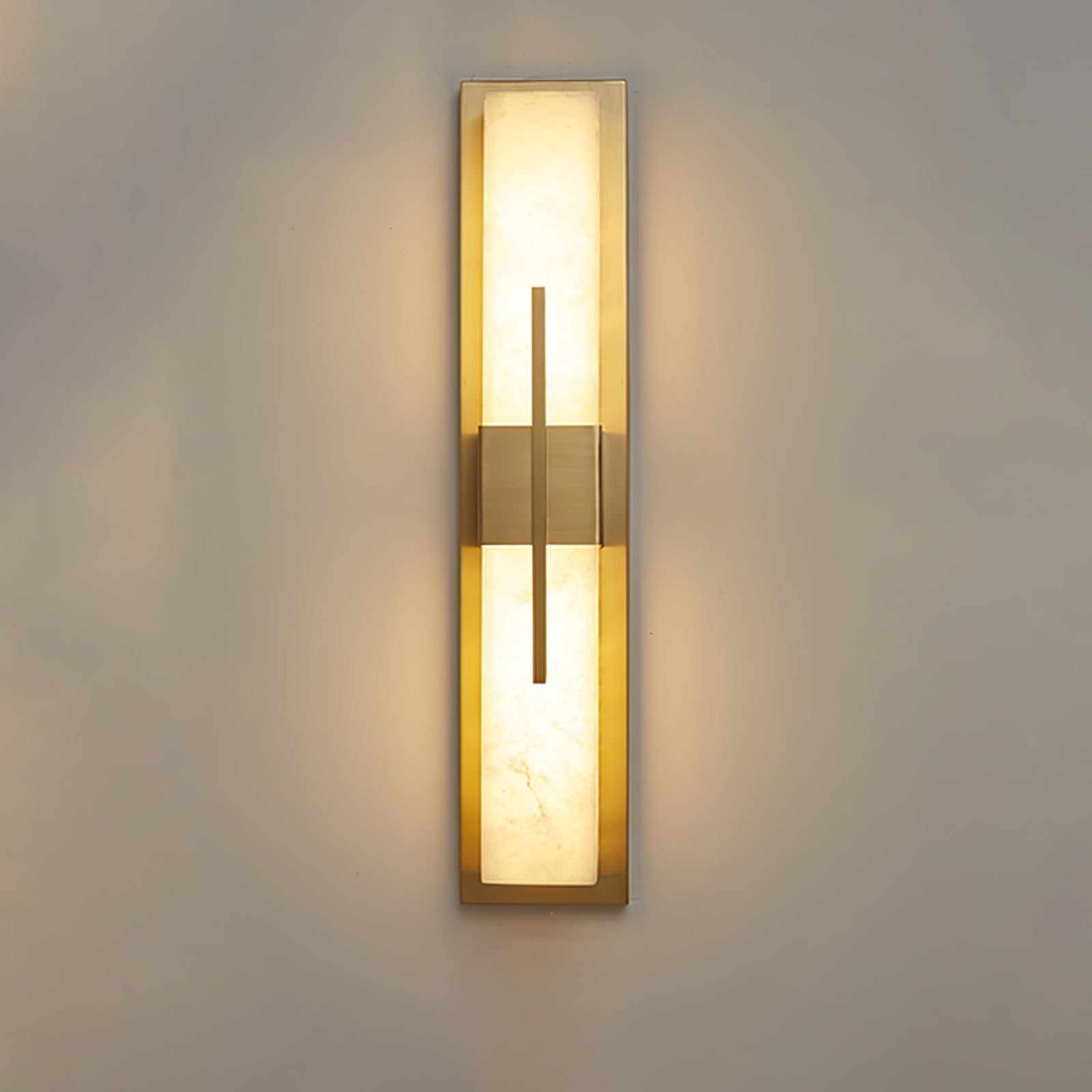 Lylirel Rectangular Alabaster Wall Light - Neutralighting