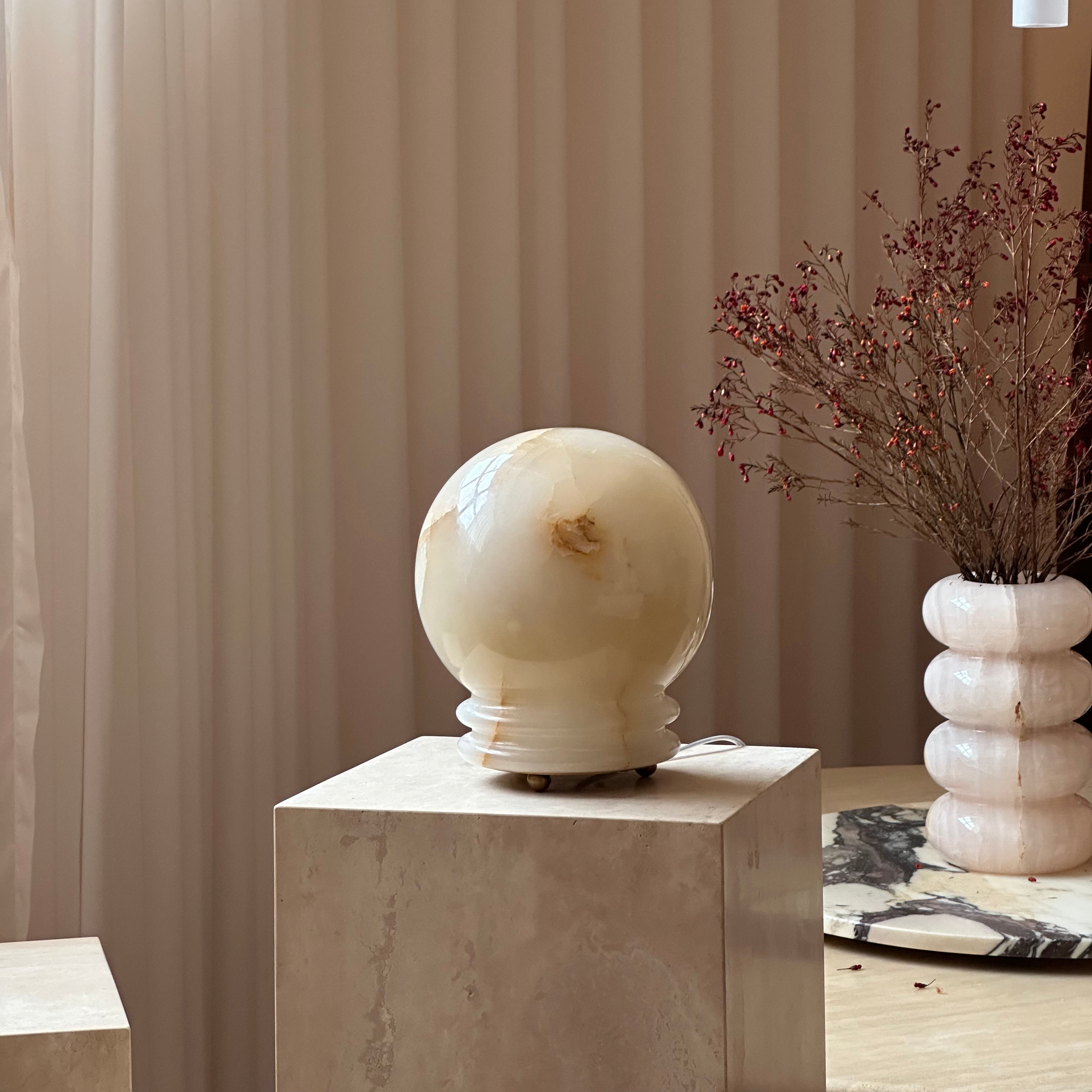 Ayesha Table Lamp - Lamp Copper