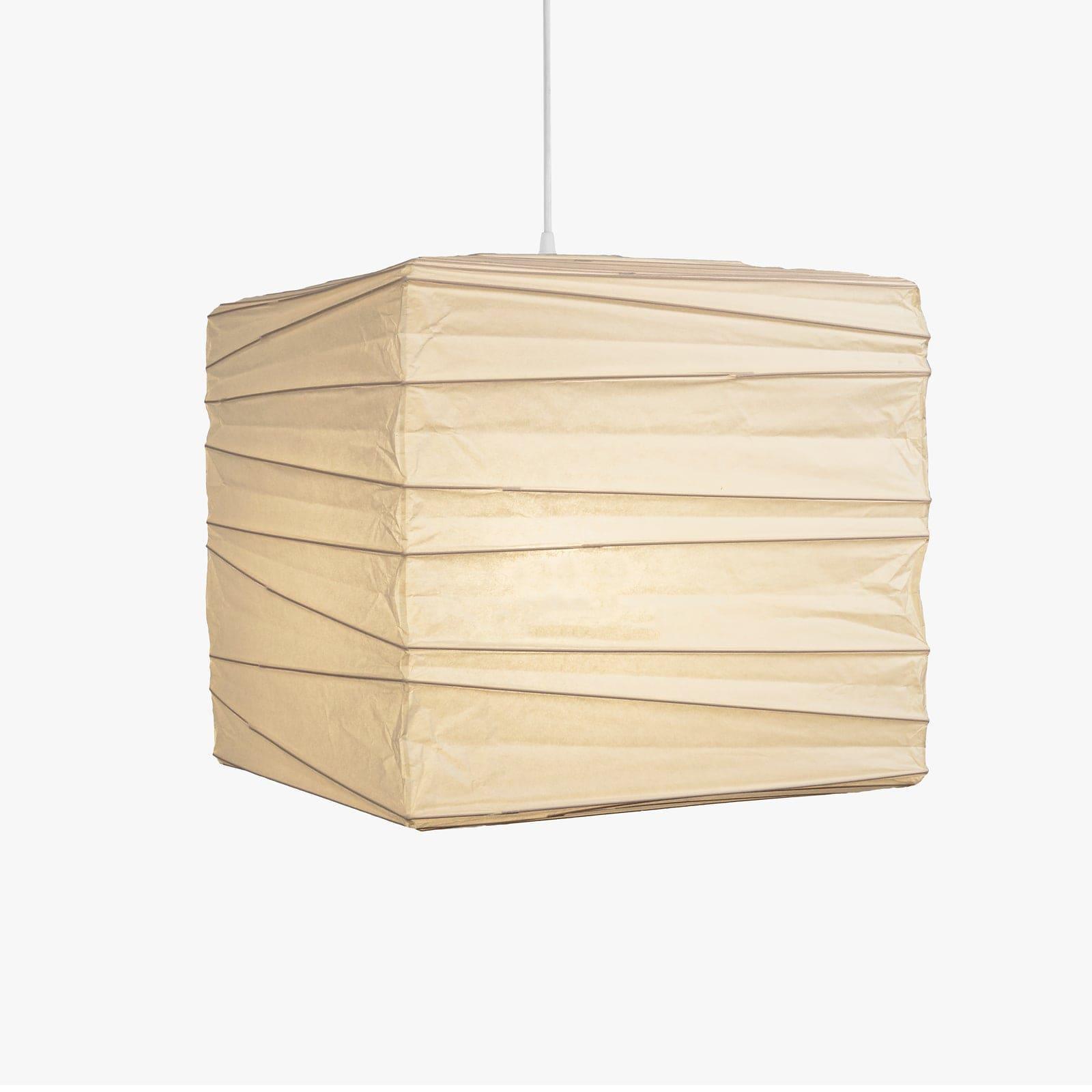 Ayla Paper Cube Pendant Lamp - Blowlighting
