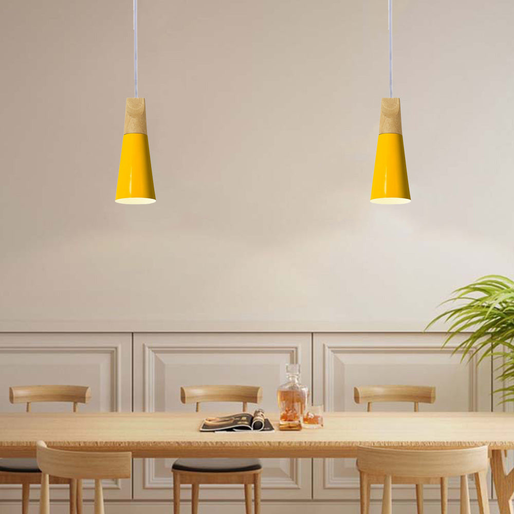 Valentina Moderno Semplice LED Lampada a Sospensione Multi-Forme Legno/Metallo Soggiorno/Camera da Letto/Cucina