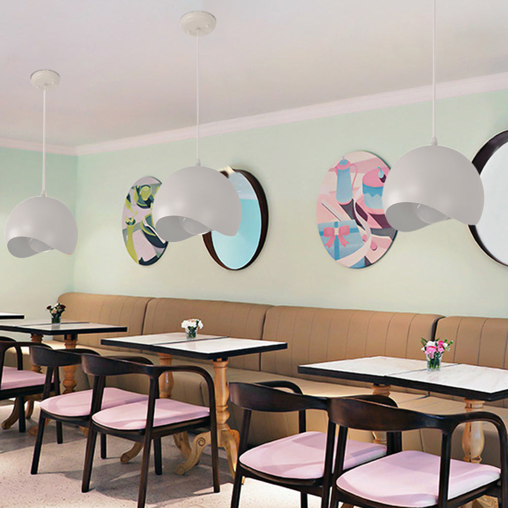 Arisha Moderno Metallo/Vetro Sospensione Bianco/Grigio/Rosa Soggiorno/Bar/Ristorante