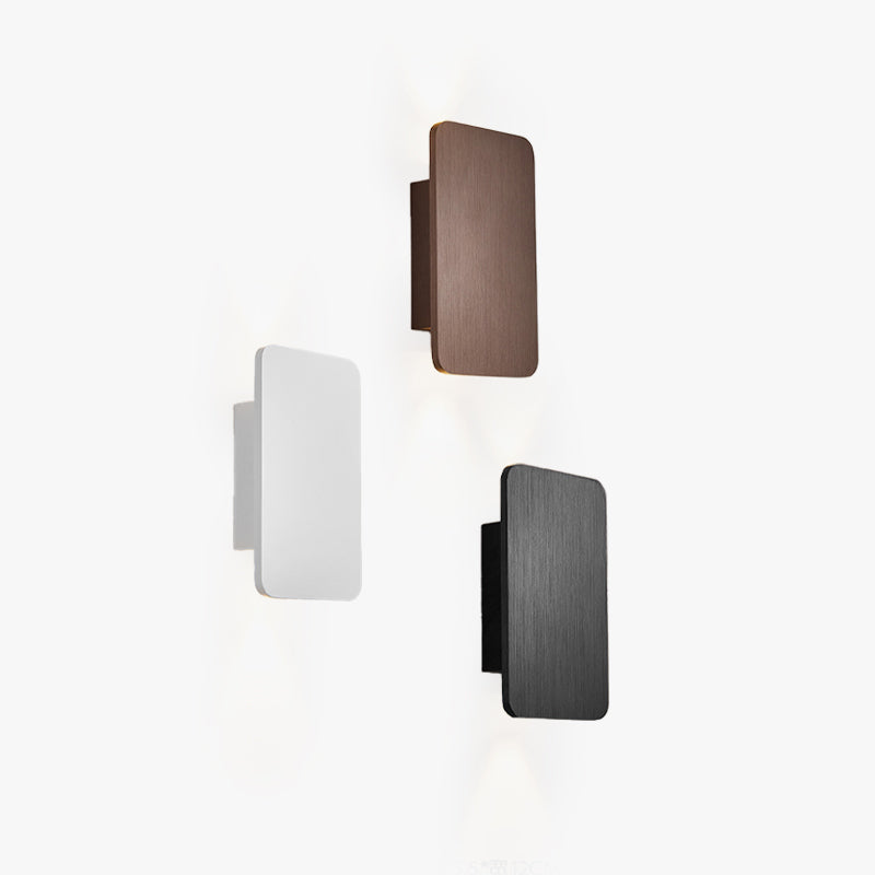 Muto Moderno Metallo Applique Oro/Nero/Marrone/Bianco/Grigio Camera da letto/Soggiorno