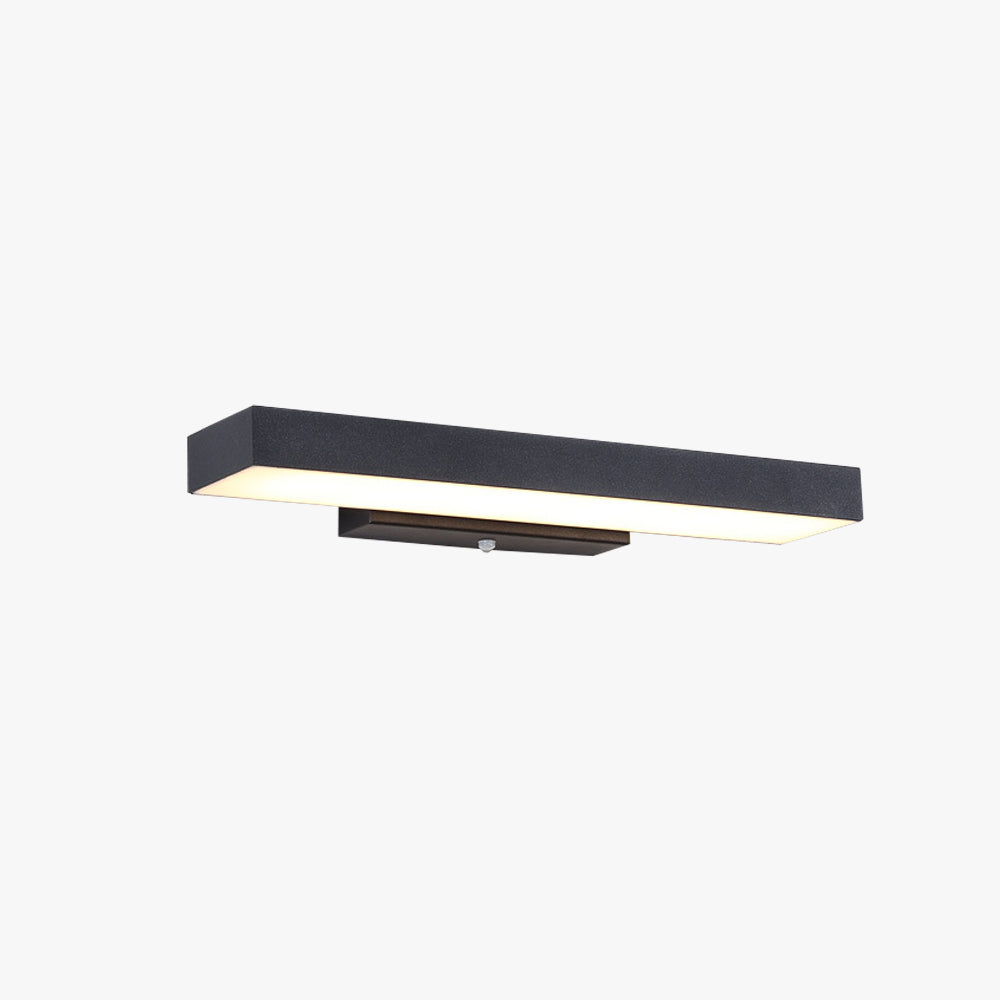 Ray Moderno Metallo/Acrilico Applique Nero/Bianco Corridoio/Giardino