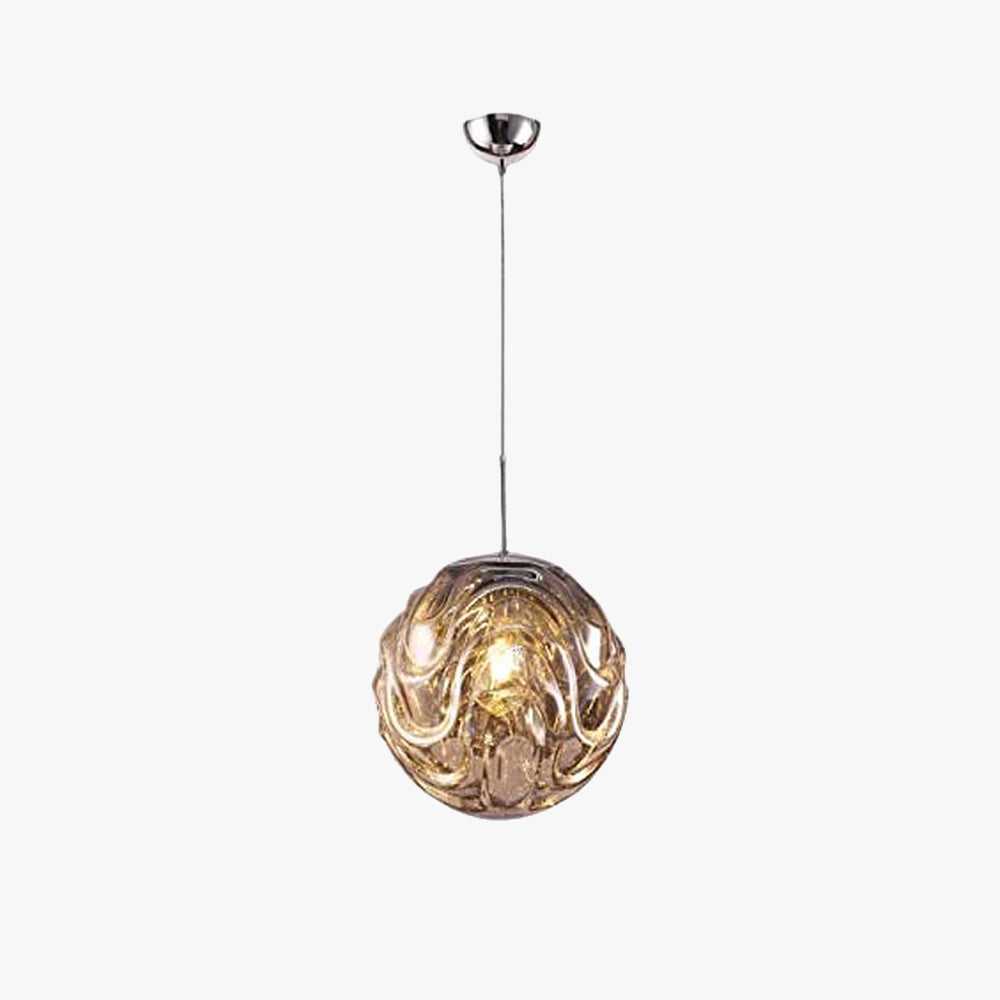 Valentina Moderno Metallo/Vetro Sospensione Ambra/Oro/Nero/Argento/Blu Soggiorno/Camera da letto