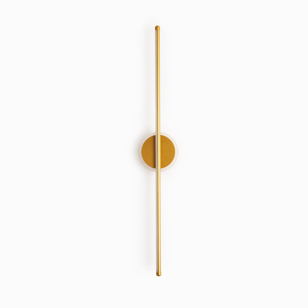 Arisha Minimalismo LED Applique Nero/Oro Lineare
