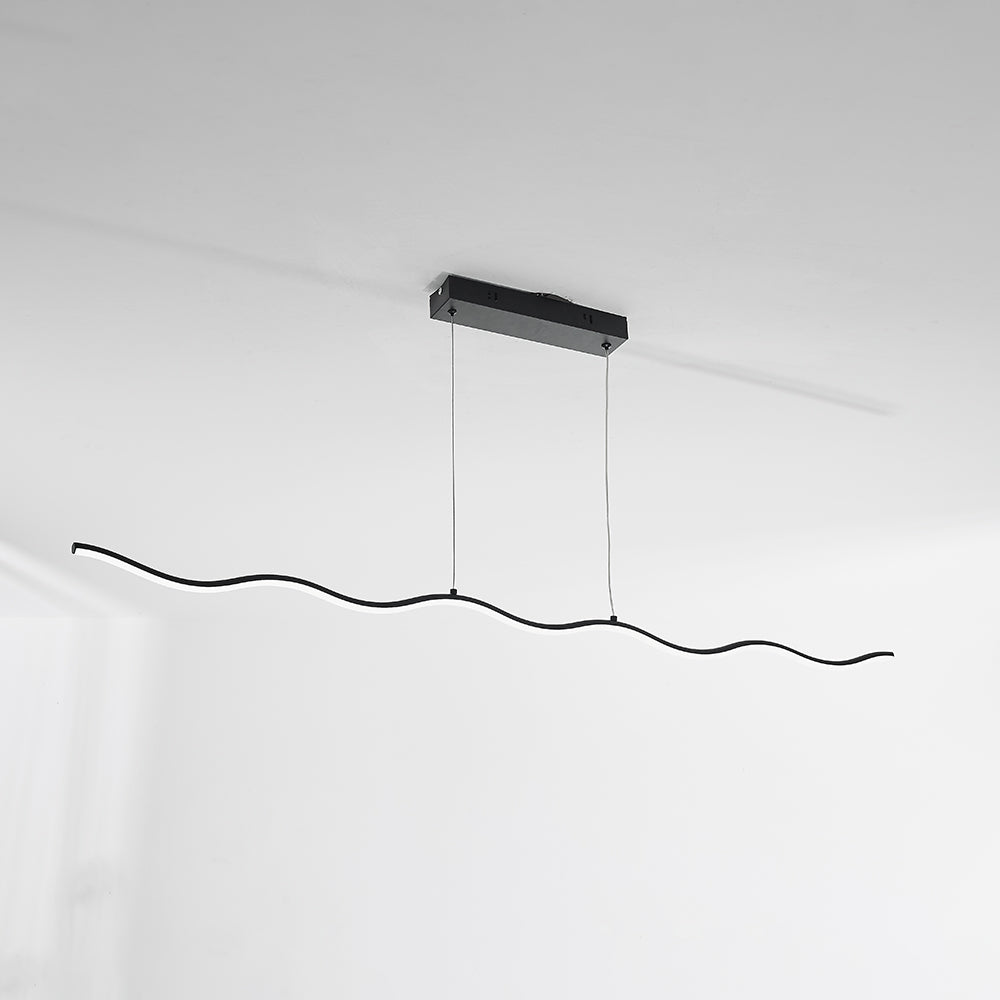 Arisha Moderni LED Lampade a Sospensione Onda Lineare