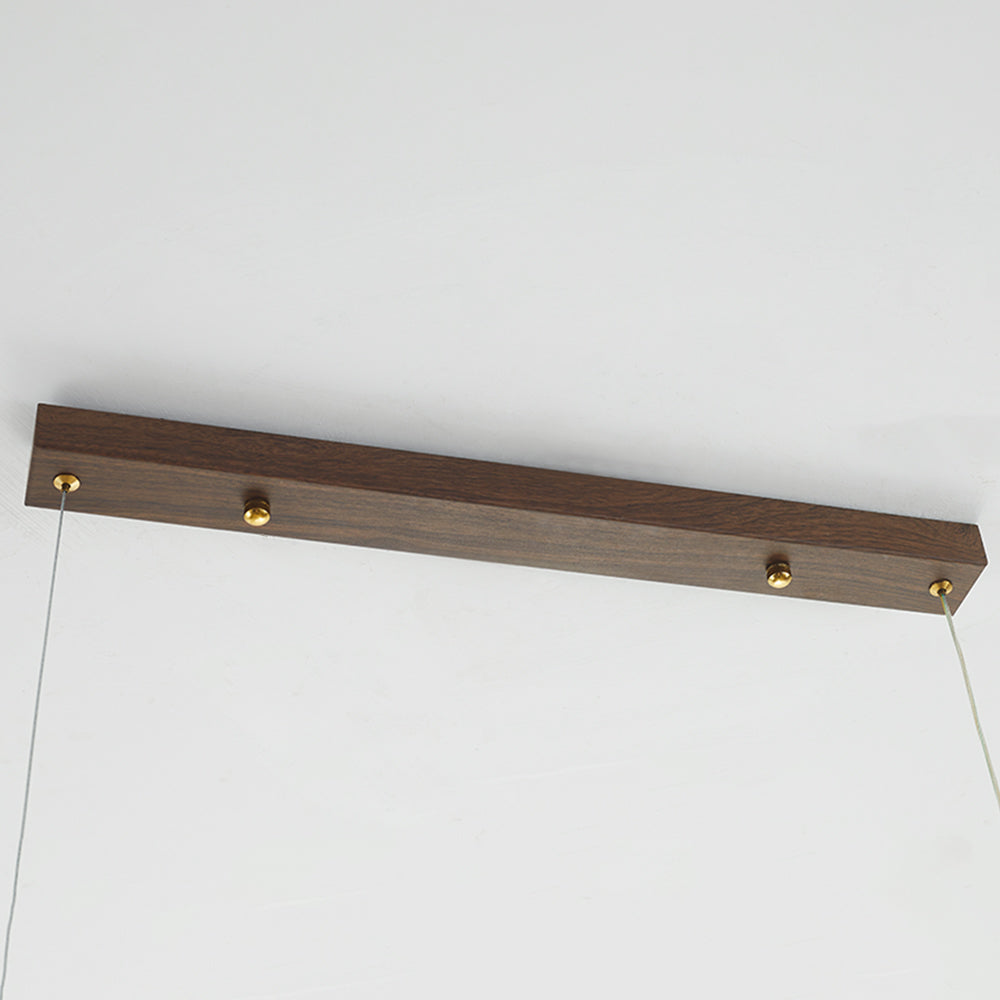 Muto Design Minimalista Moderni LED Lampade a Sospensione Legno Metallo Soggiorno/Camera da Letto