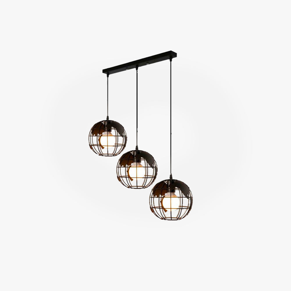 Alessio Cluster Lampade a Sospensione 2 Colore 20cm/30cm Corridoio/Giardino