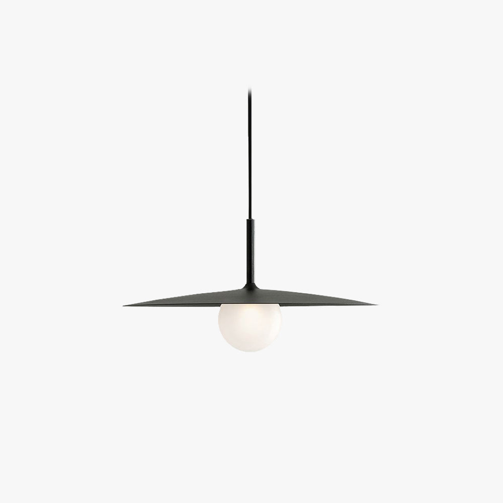 Arisha Moderno Piatto Metallo Lampade a Sospensione, Nero/Bianco/Grigio