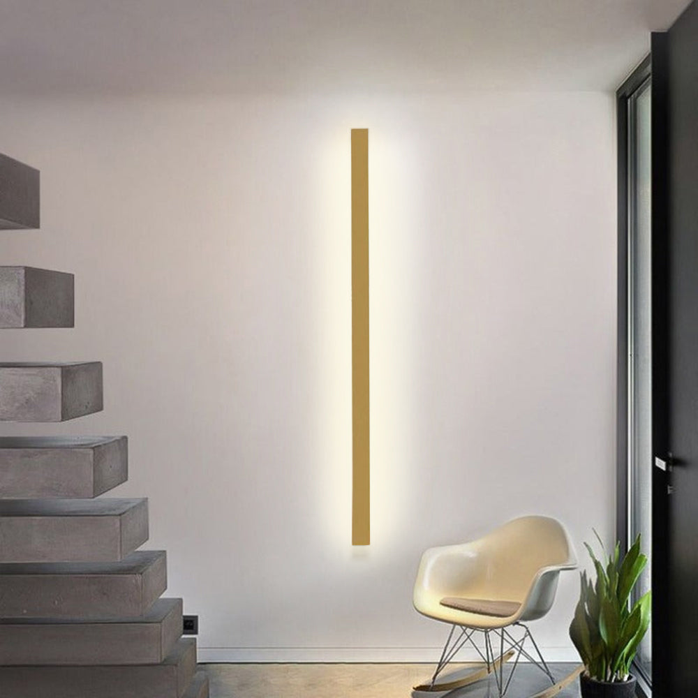 Arisha Minimalista Lineare Metallo Acrilico Applique Camera da Letto