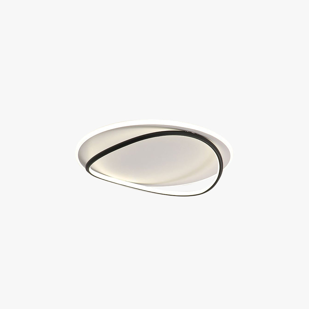 Arisha Moderne Metallo/Silicone Plafoniere Soggiorno