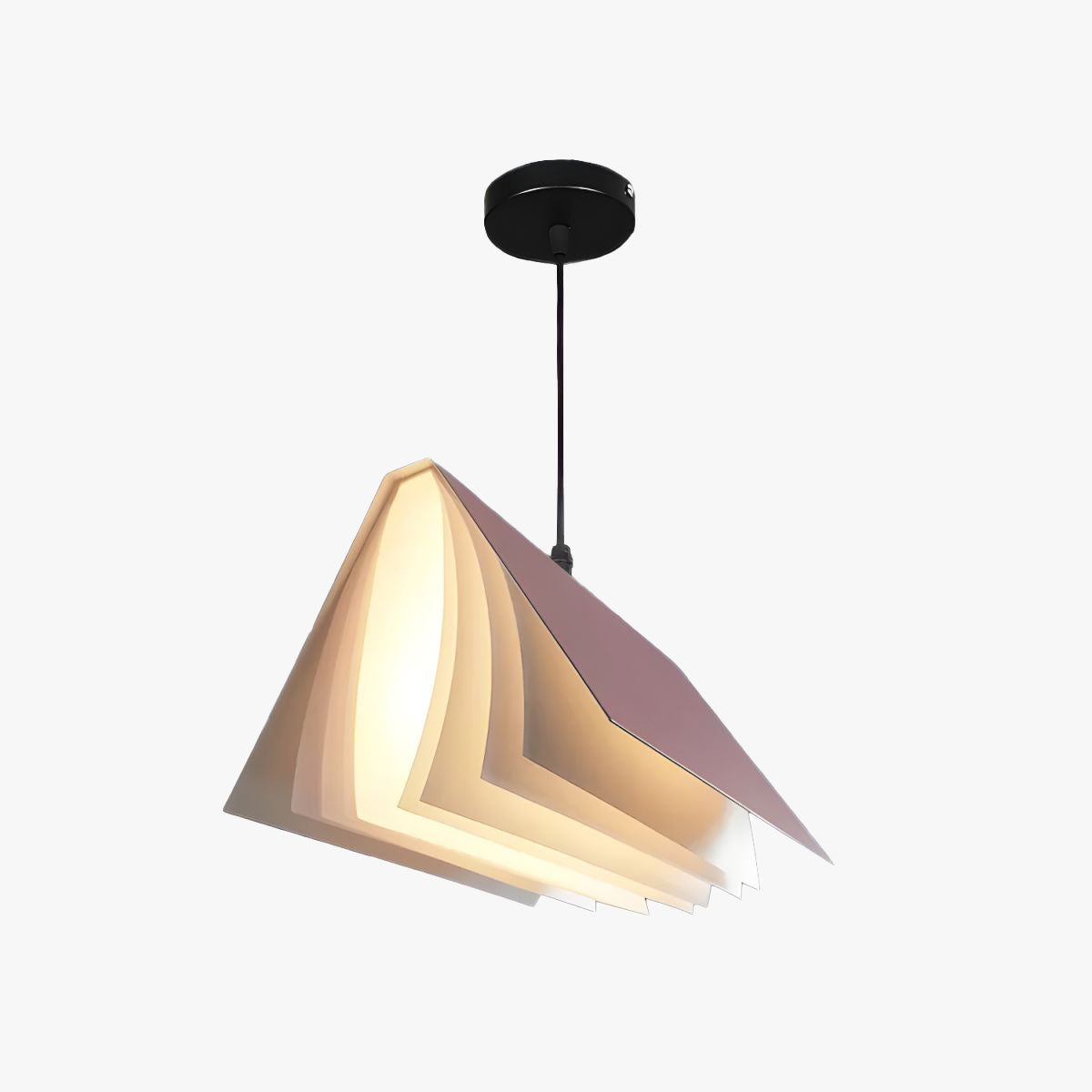 Arisha Creative Libro Metallo Plastica Lampade a Sospensione Camera da Letto